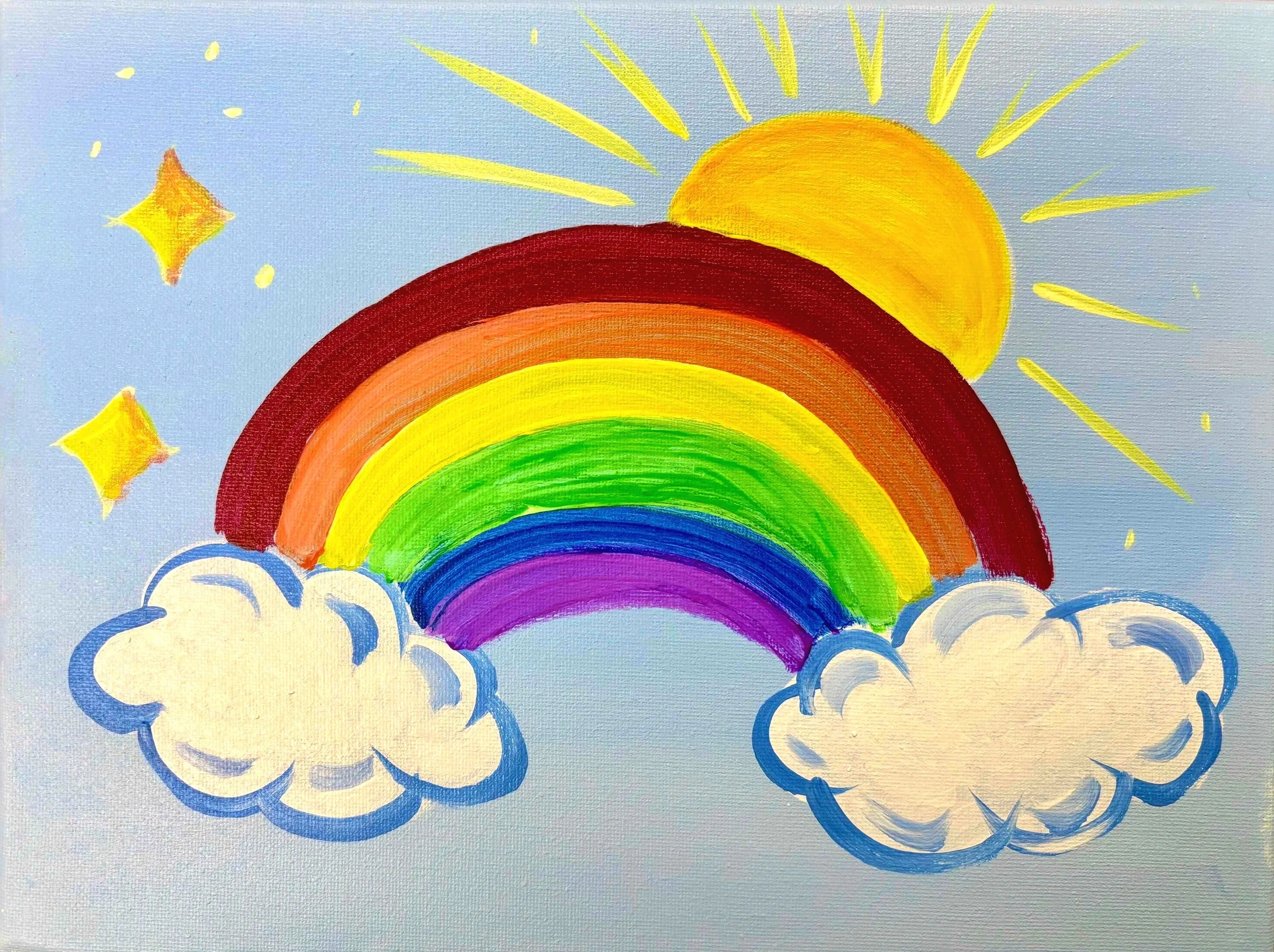 Sun & Rainbow