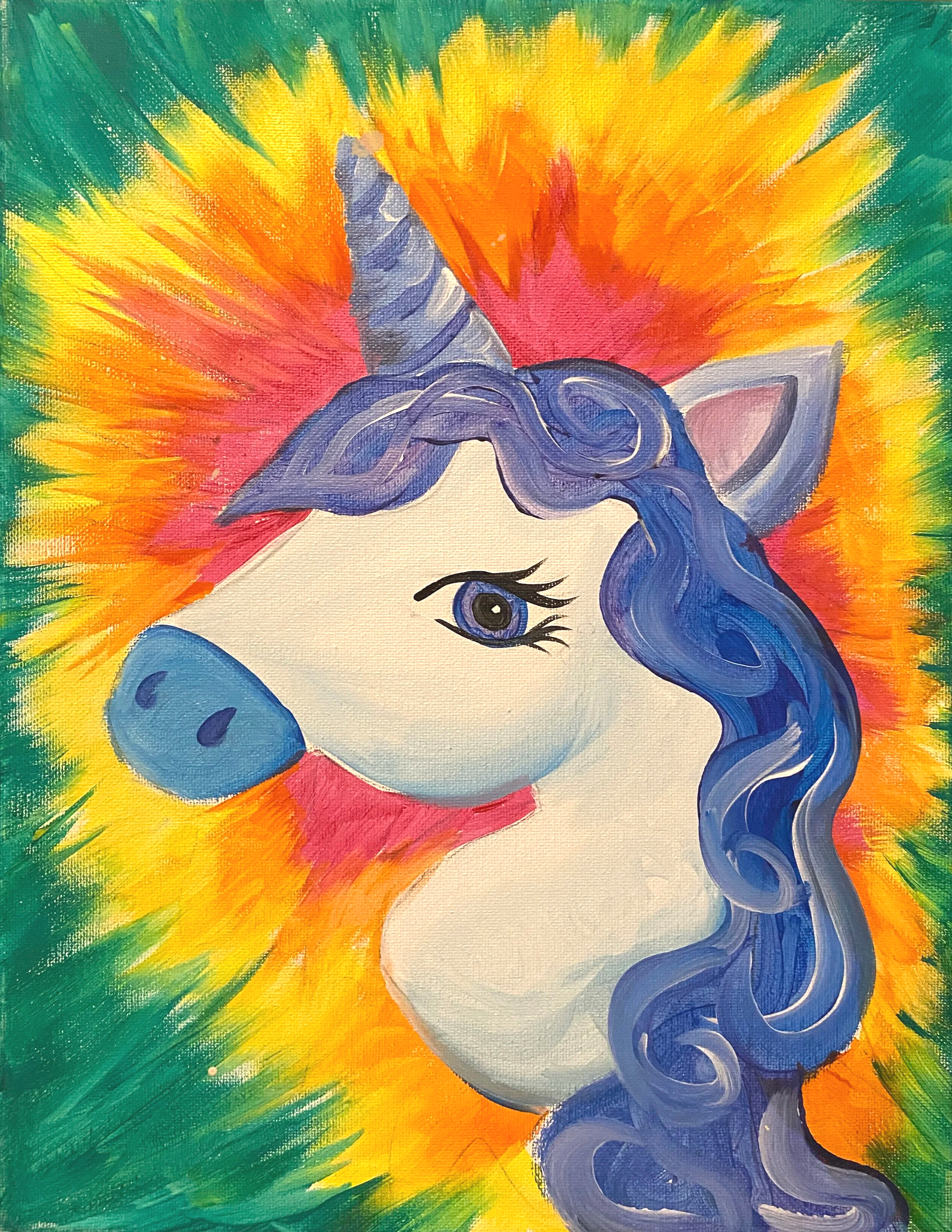 Tie-Dye Unicorn