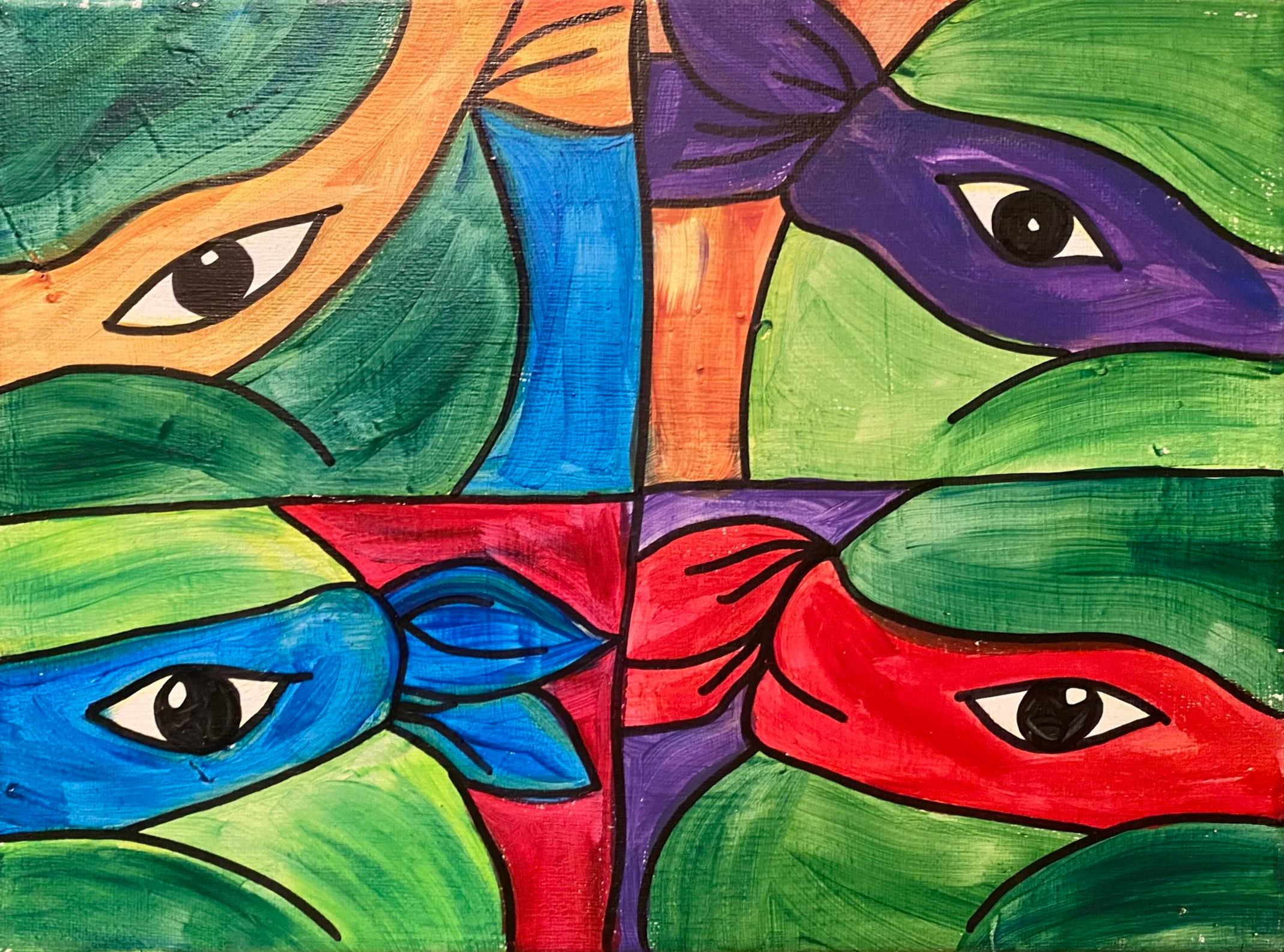 Ninja Turtle Pop Art