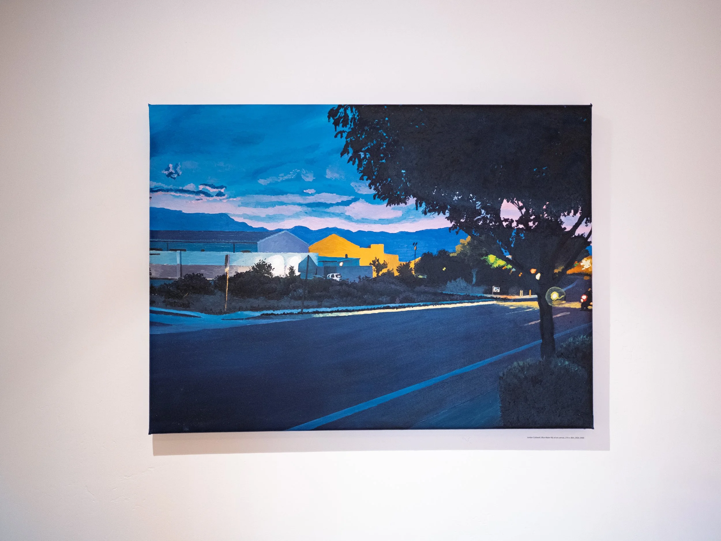 Jordan Caldwell, Blue Water Rd, oil on canvas 2020.jpg
