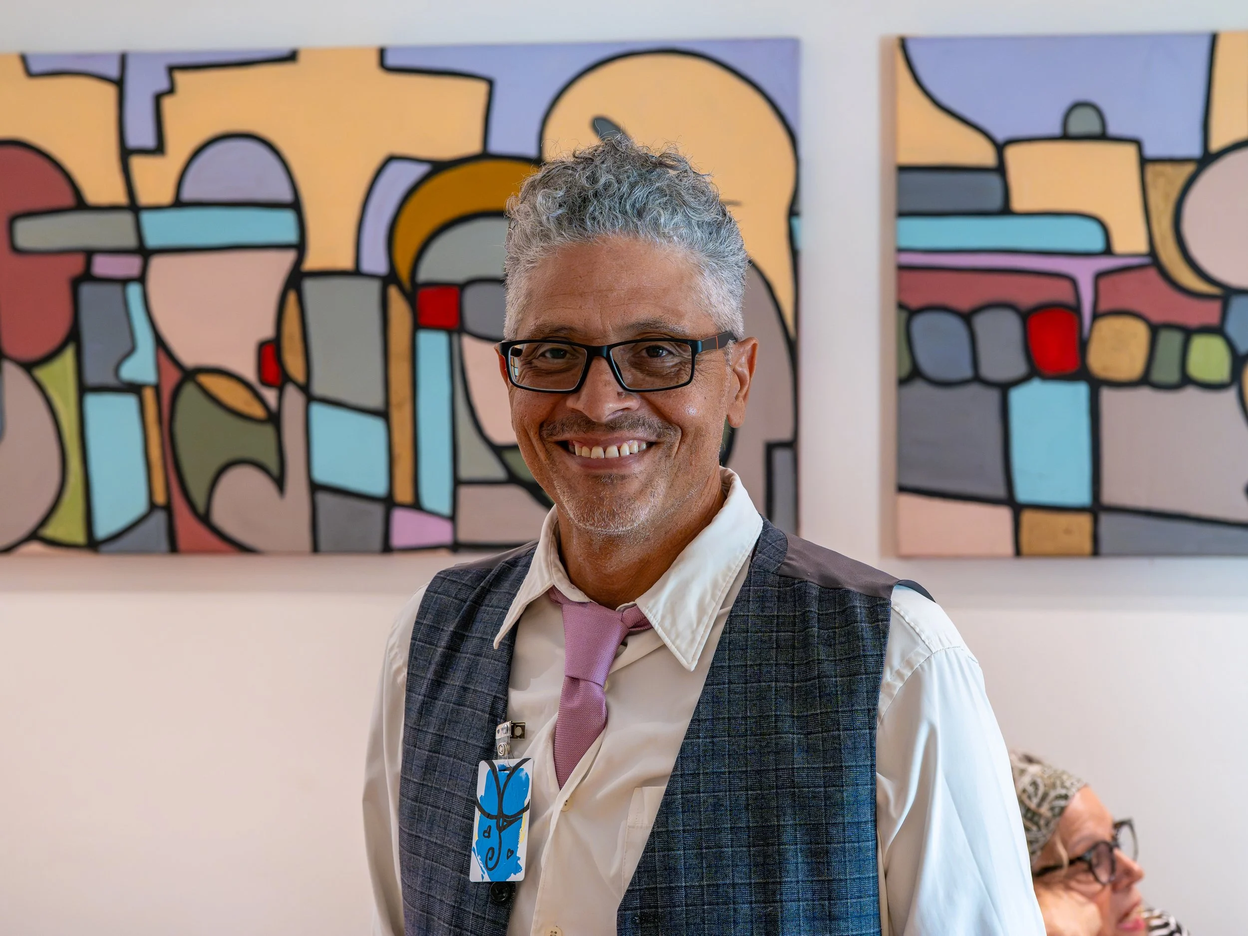 artist at event