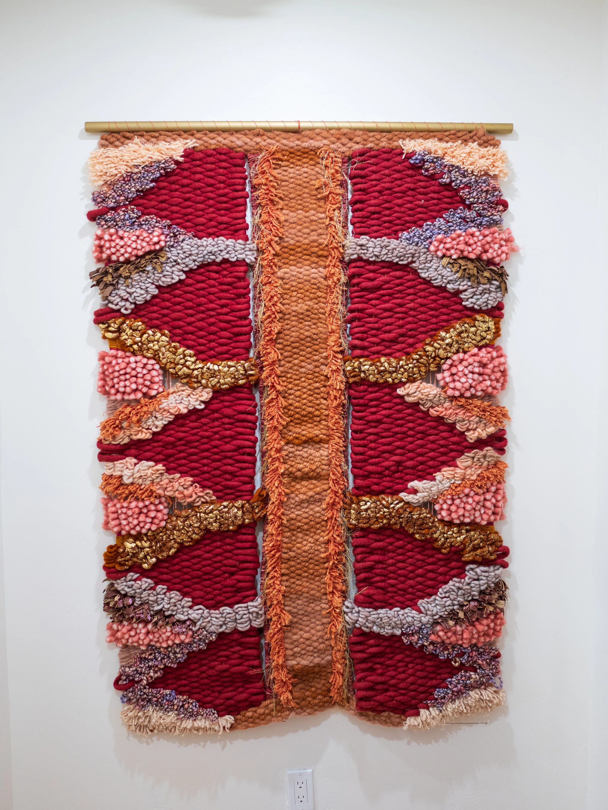 Leigh Oviatt, Golden Hour, handwoven, 2024.jpg