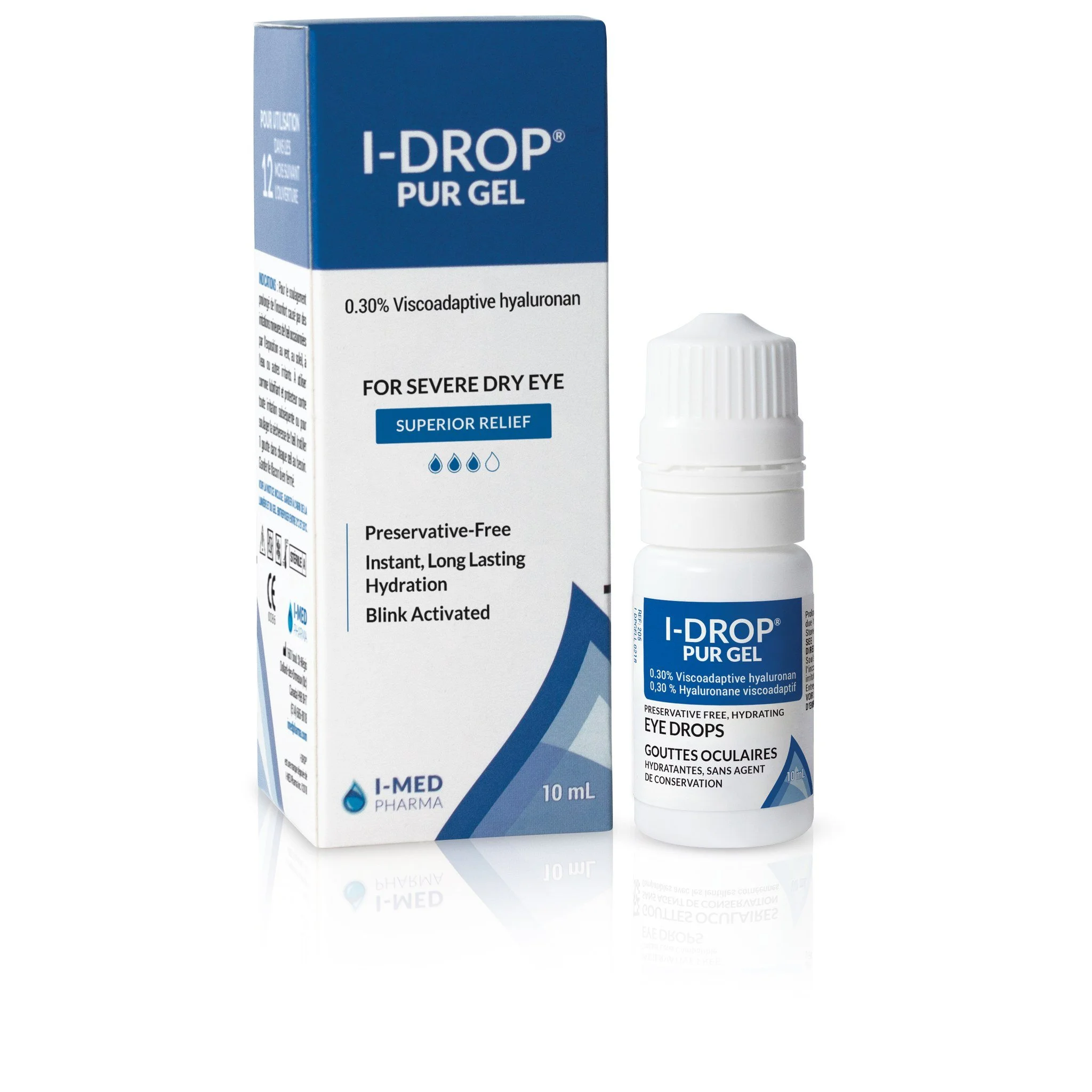 Now back in stock and available for purchase in-office! i-Drop Pur Gel is a preservative-free artificial tear for moderate to severe dry eye.