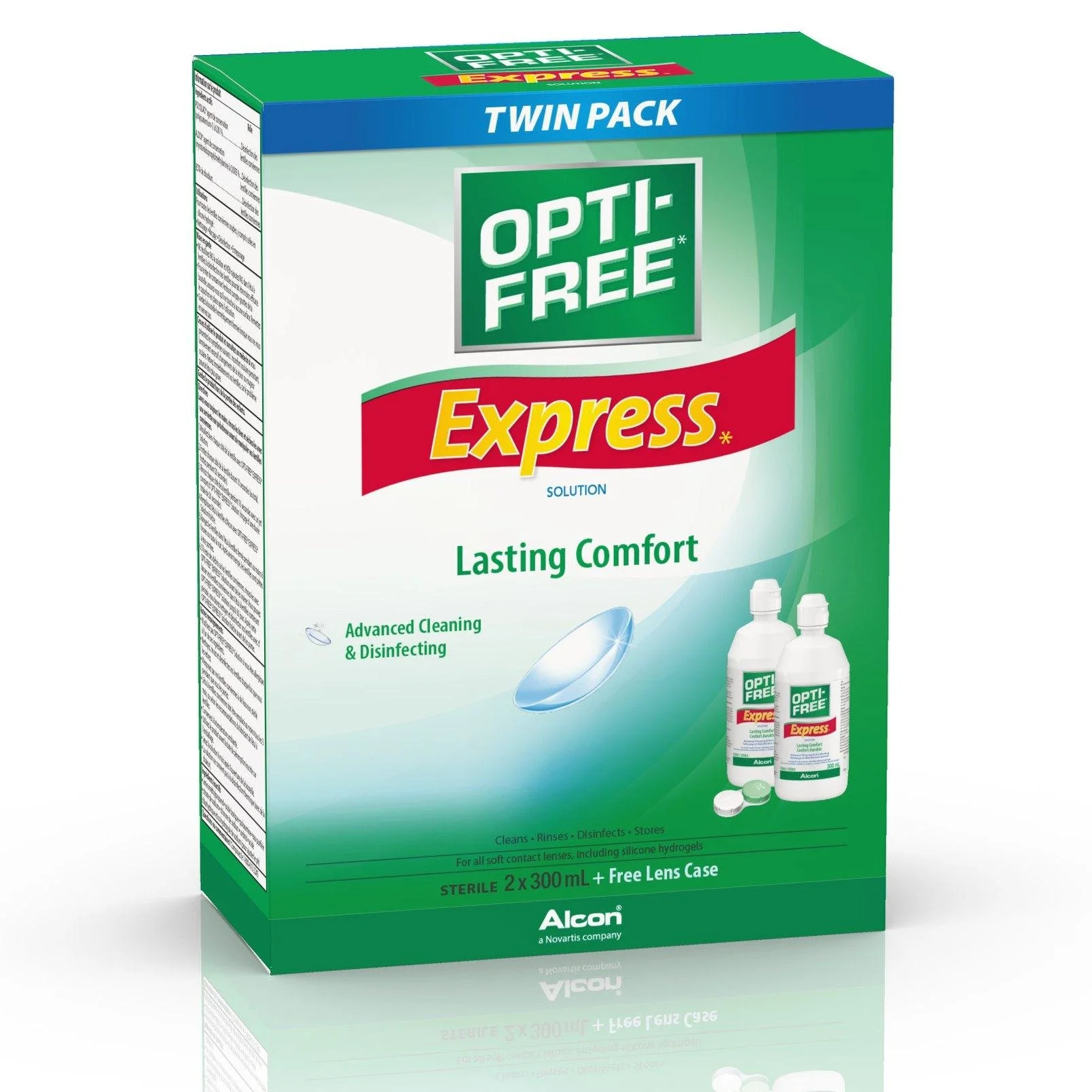 Opti-Free now available in-office! Pick up a year supply of solution along with your contact lens purchases. For a limited time, get $10 off the solution.