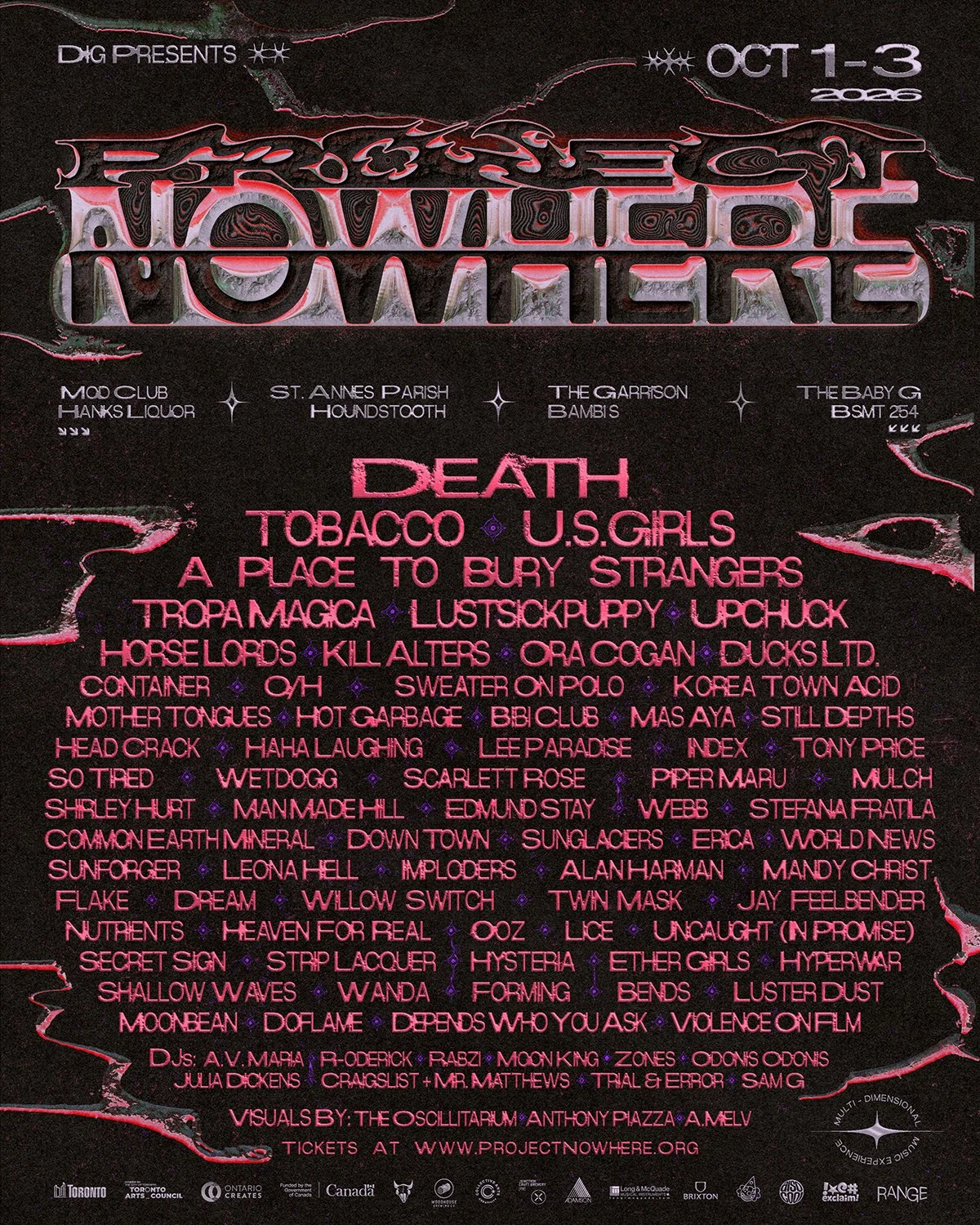 What's Cool At Project Nowhere 2026 (Korea Town Acid, Sweater On Polo, Heaven For Real And More)
