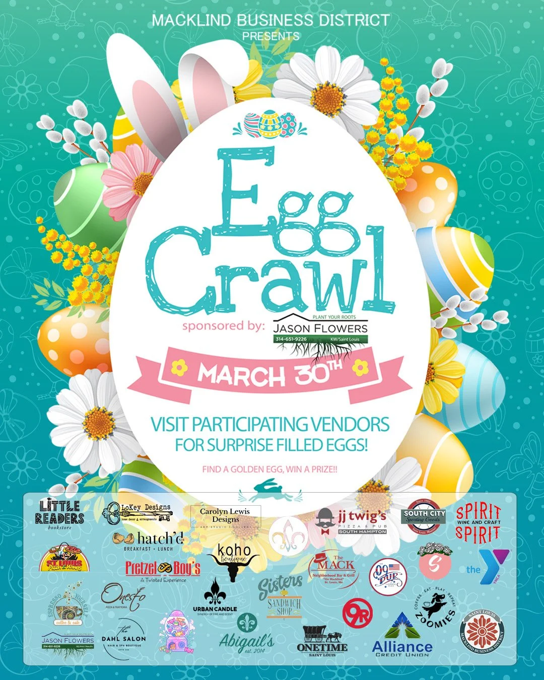 Macklind Business District Egg Crawl