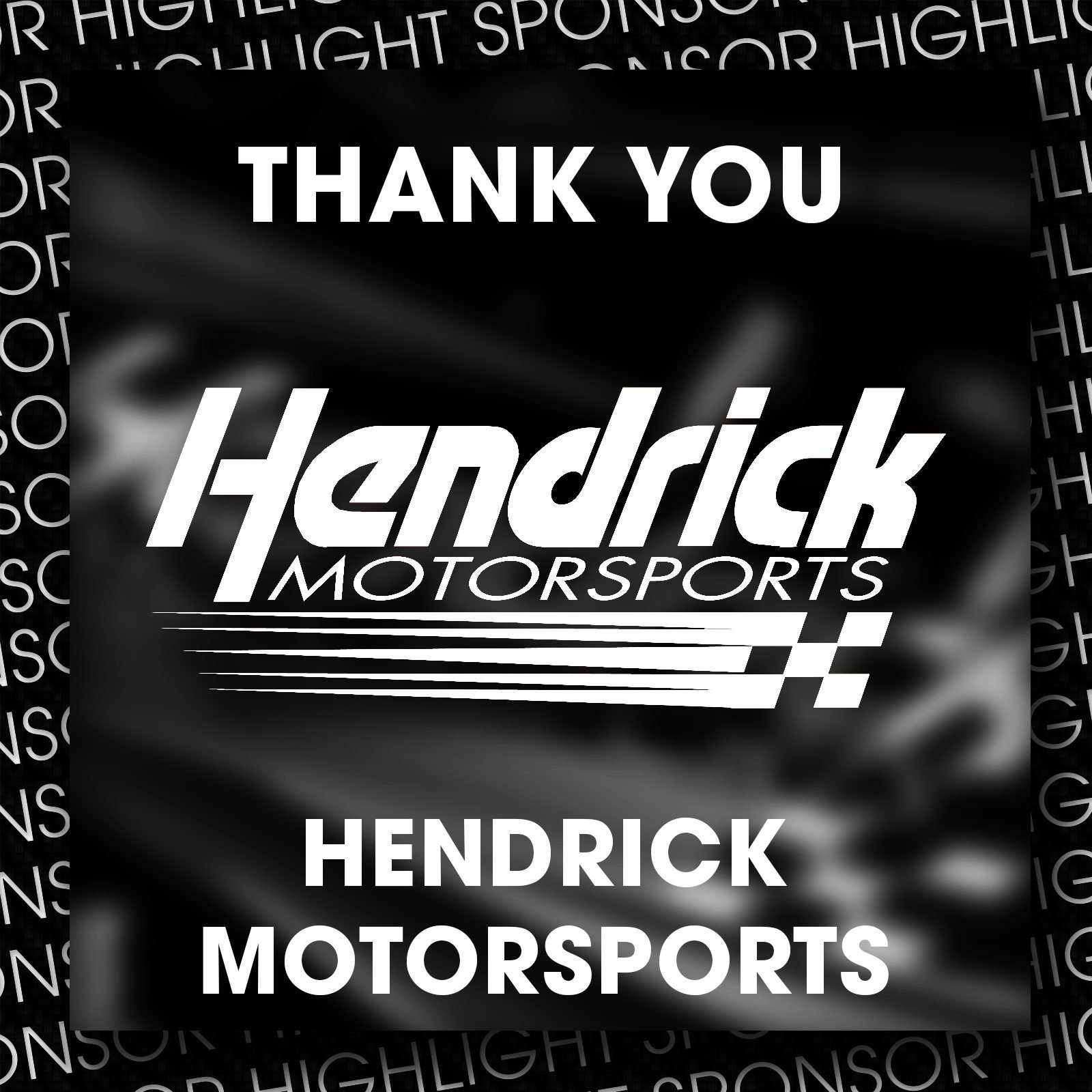 Continuing the series with another one of our Gold Sponsors; Hendrick Motorsports!

Hendrick Motorsports has provided our team with invaluable support over the years. Their generous contributions to our Aero Kit are beyond appreciated and we couldn&r