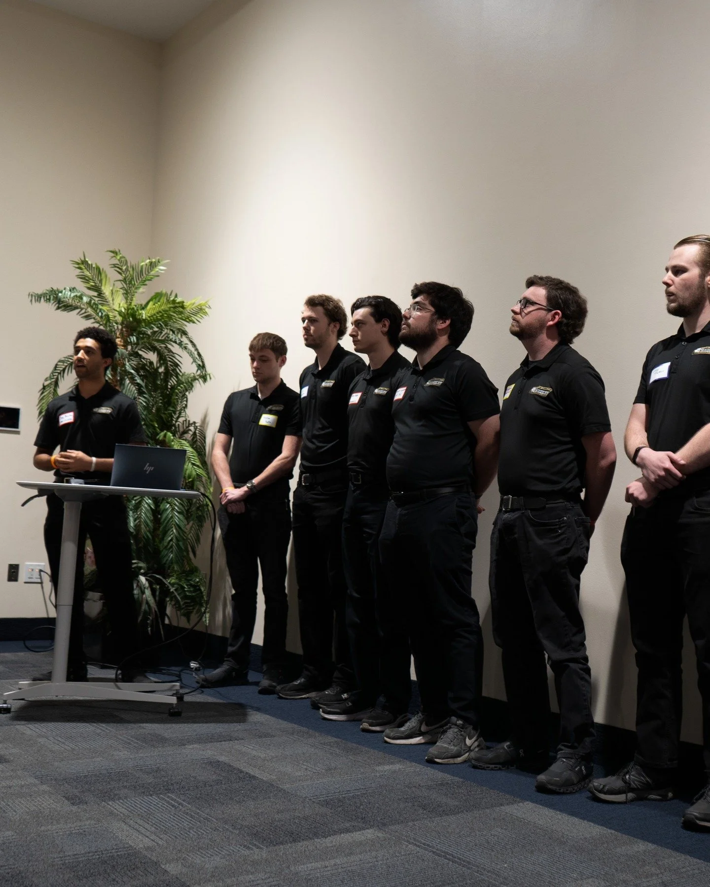 49ers Racing IC was proud to present last Friday at @saecarolinasection's annual Carolina Night Event! This was a great opportunity for our members to connect with other FSAE teams from the Carolinas, meet with industry professionals, and present the