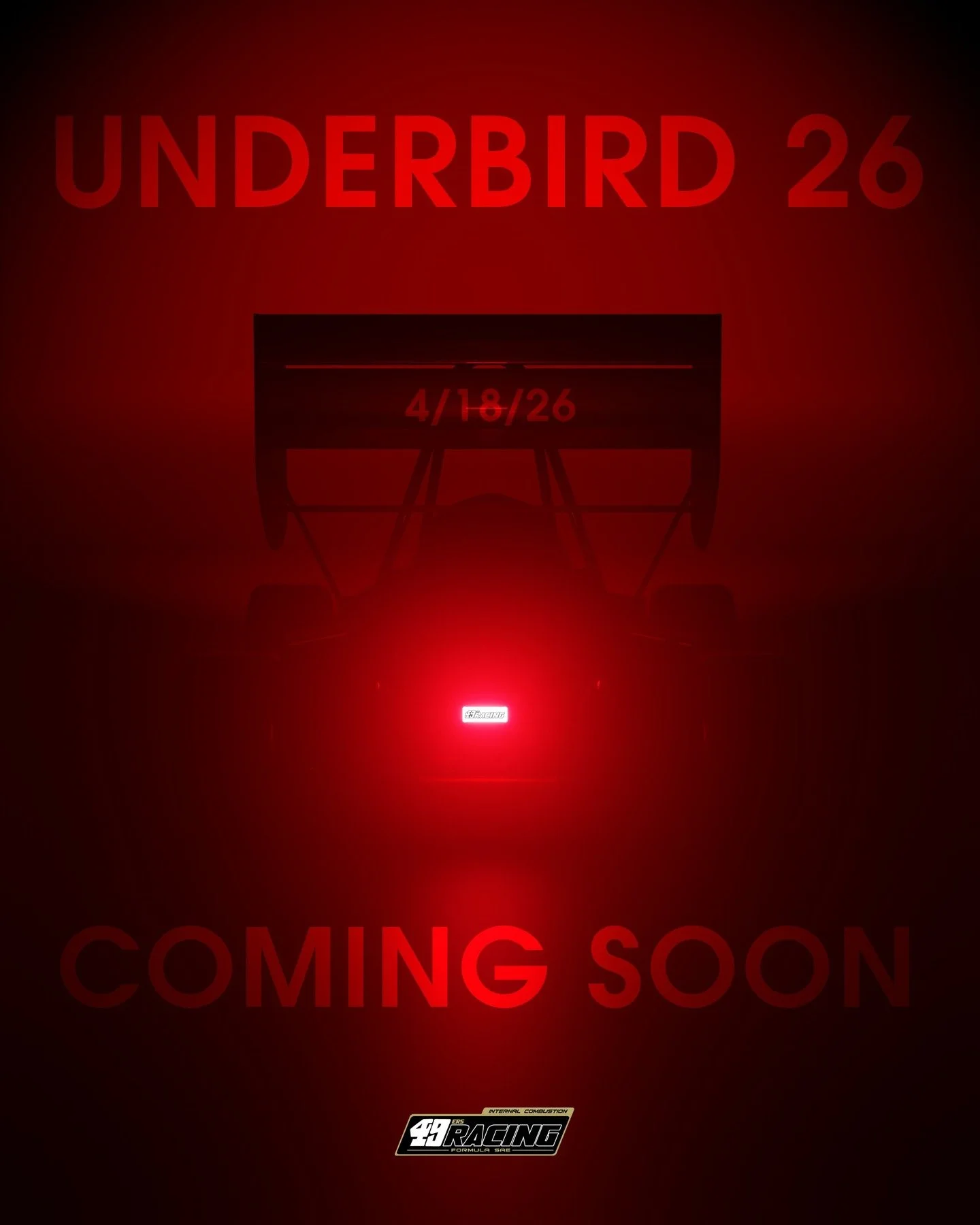 Underbird 26 is coming soon.

4/18/26

#49ersRacing
