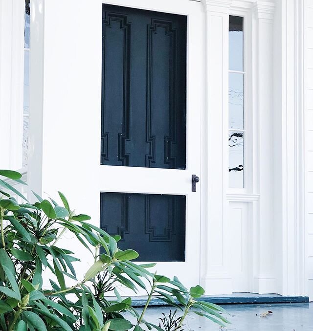 front porch with a fresh coat of paint