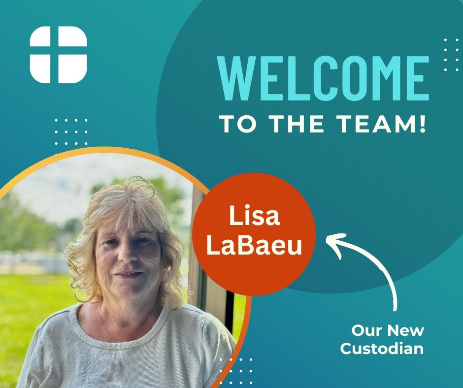 Cornerstone UMC is excited to welcome Lisa LaBeau as our new Custodian. Lisa has 2 grown children, 3 grandchildren, and 2 dogs. She takes care of her twin granddaughters during the day, and cleans at night.

In her free time, Lisa enjoys camping, tra