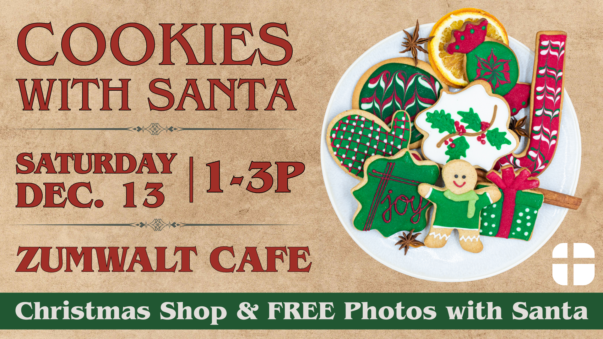 Cookies with Santa