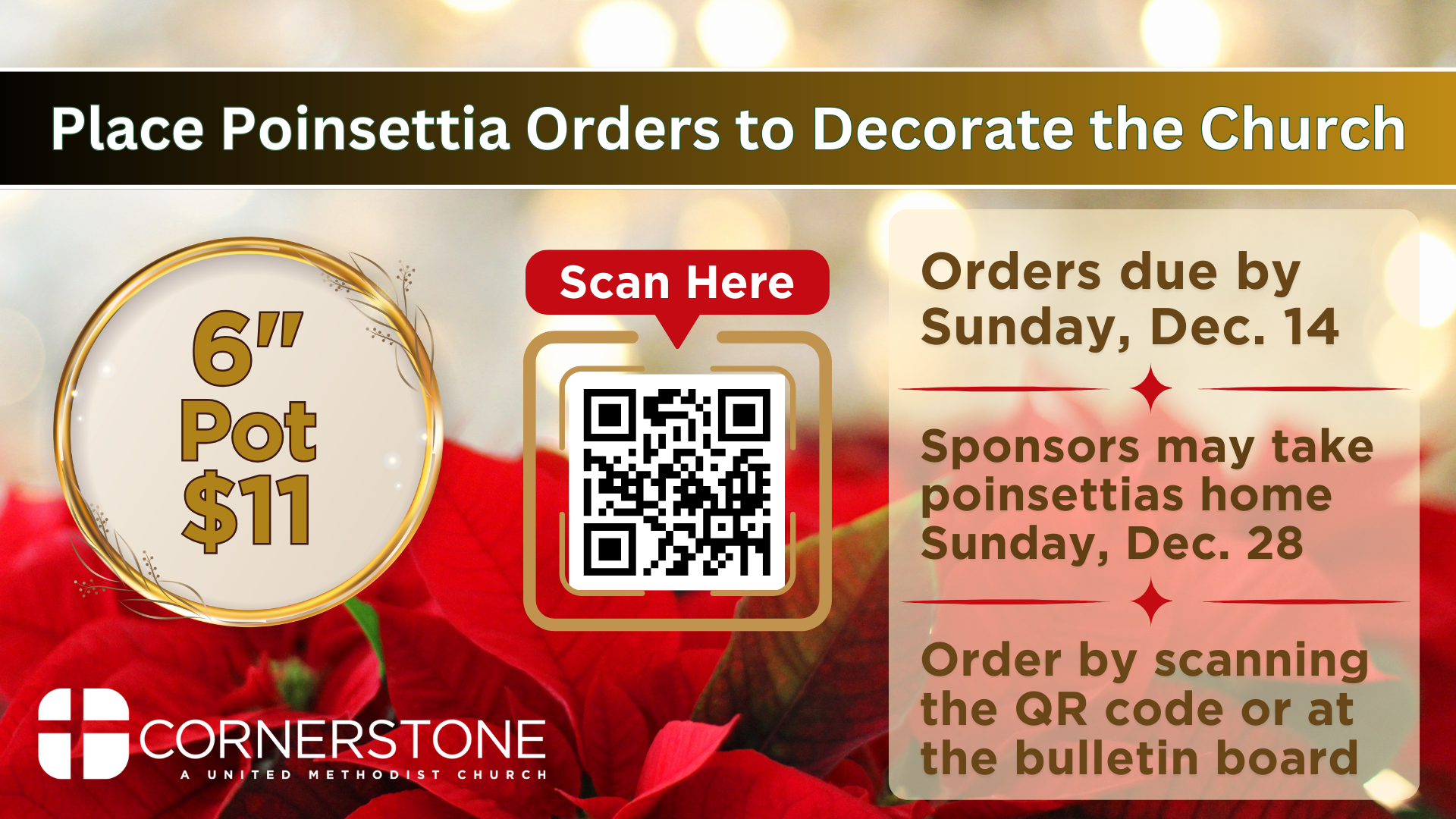 Order Poinsettias