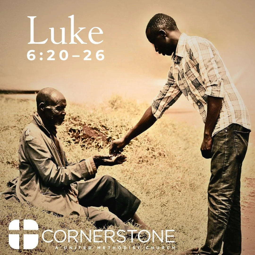 The scripture of the week from Rev. Jim Peich's sermon last Sunday was taken from the Gospel of Luke. This passage reveals how Jesus redefines blessing in ways that upend social and economic hierarchies.

We live in a world that likes to attach condi