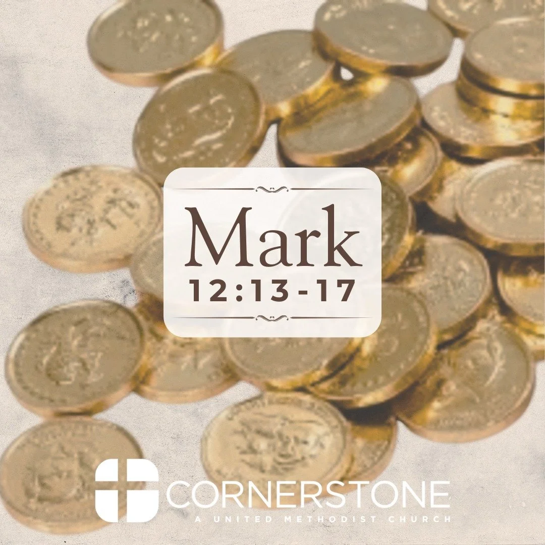 The scripture of the week from Rev. Jim Peich's sermon last Sunday was taken from the Gospel of Mark. When Jesus is asked whether it is lawful to pay taxes to Caesar, he is confronted with a question designed to force religious endorsement of politic