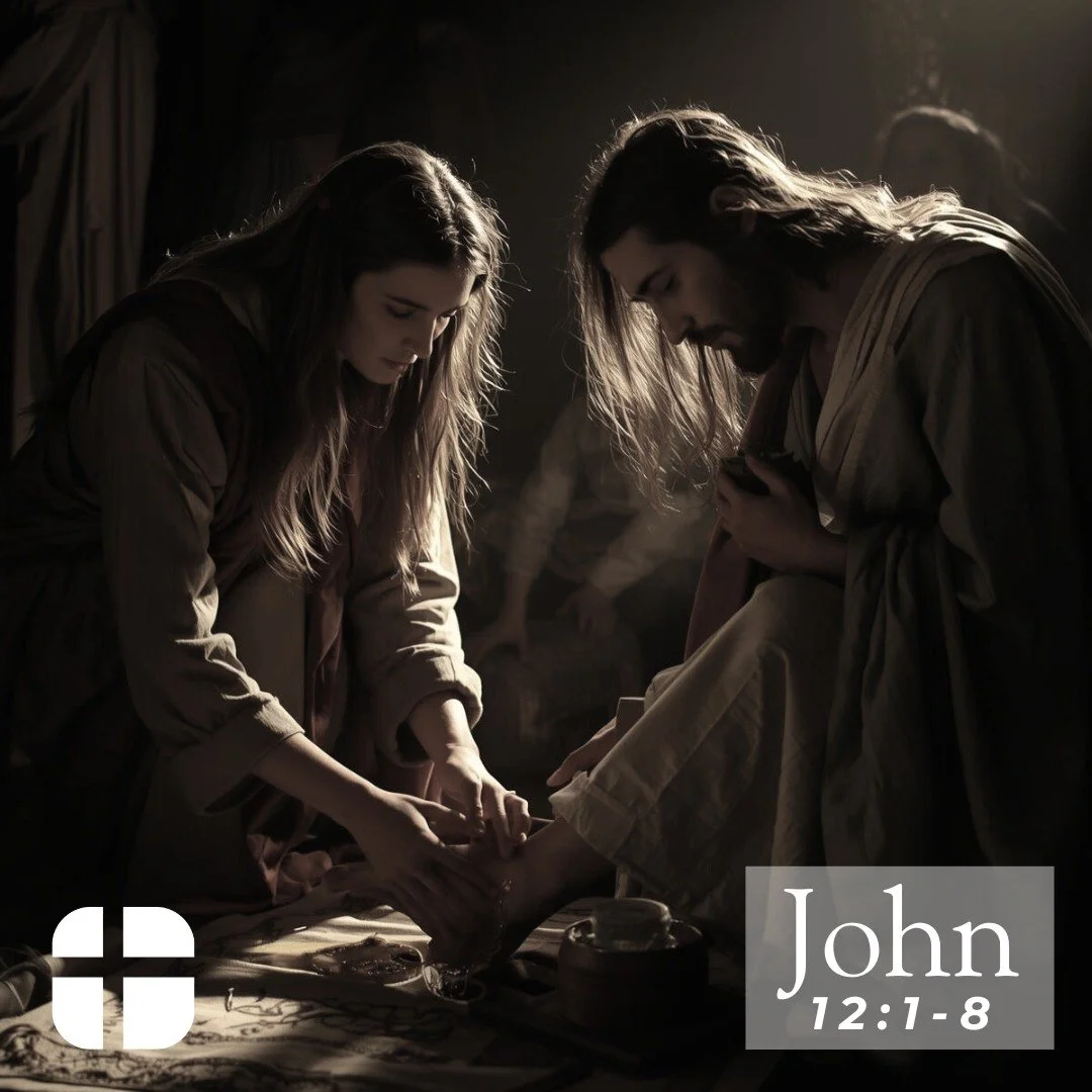The scripture of the week from Rev. Jim Peich's sermon last Sunday was taken from the Gospel of John. In the shadow of the cross, Mary of Bethany pours out costly perfume at Jesus&rsquo; feet. What appears wasteful to some, Jesus names beautiful. Mar