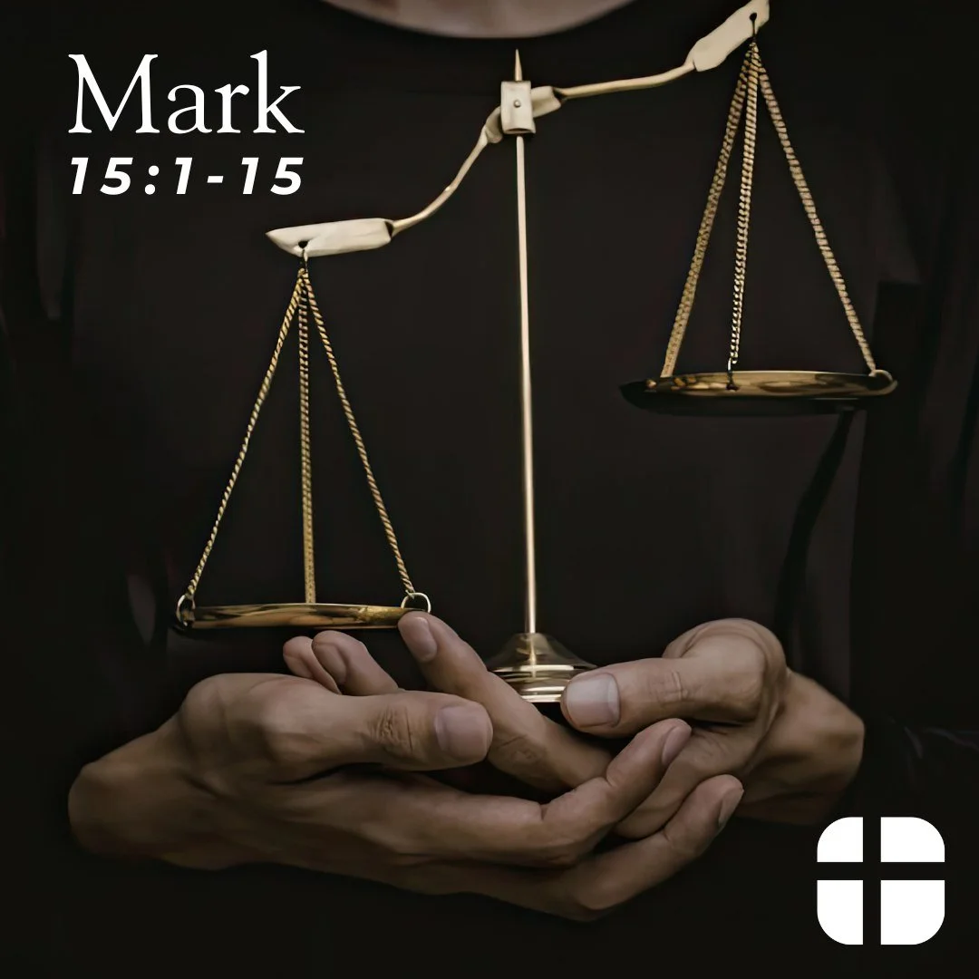 Barabbas walks free. Jesus is condemned.
The guilty is released while the innocent takes the cross.

This exchange confronts our assumptions about justice, merit, and worthiness. At the cross, grace does not function as a reward&mdash;it overturns tr