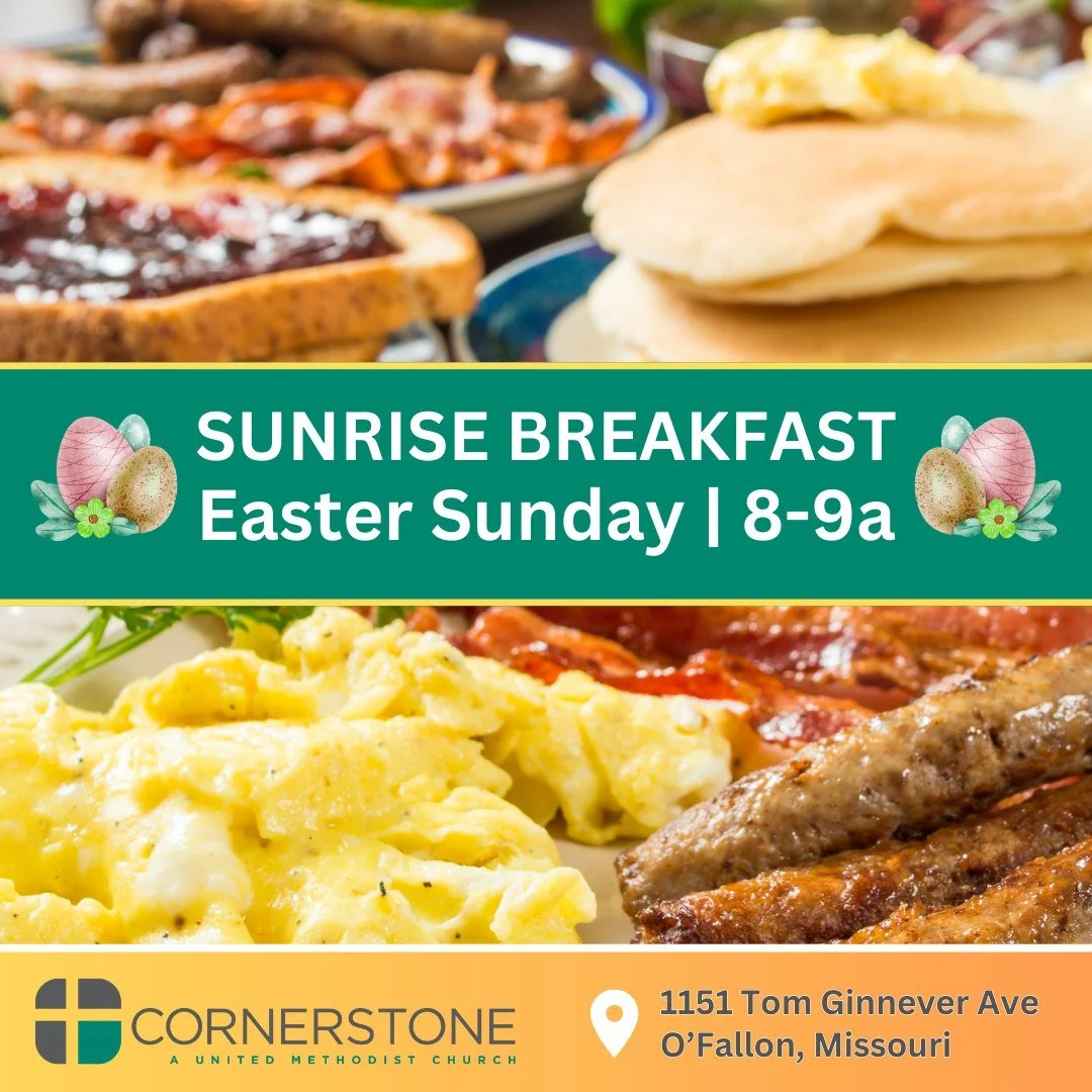 Easter Sunrise Breakfast!

Start your Easter morning with great food and fellowship! Gather on Easter Sunday, April 5 from 8&ndash;9A for a Sunrise Breakfast hosted by the United Methodist Men.

No registration needed&mdash;just come hungry and ready
