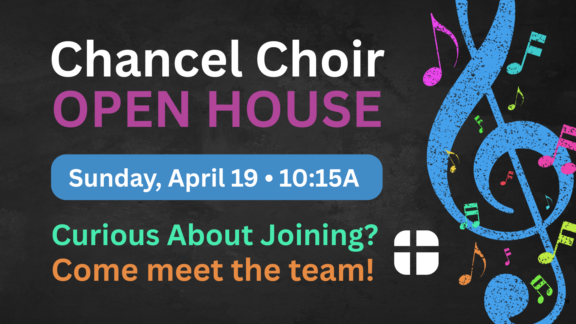 Chancel Choir Open House