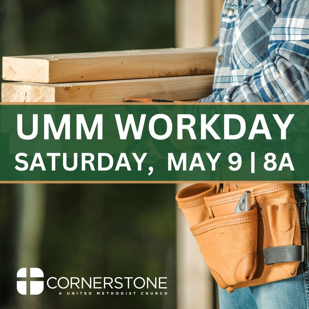 THIS SATURDAY - Make a difference in just one morning! Gather together for the PET Project Workday at Cornerstone UMC this Saturday, May 9, from 8&ndash;11a. Help build parts for mobility carts that change lives around the world!

No sign-up, no expe