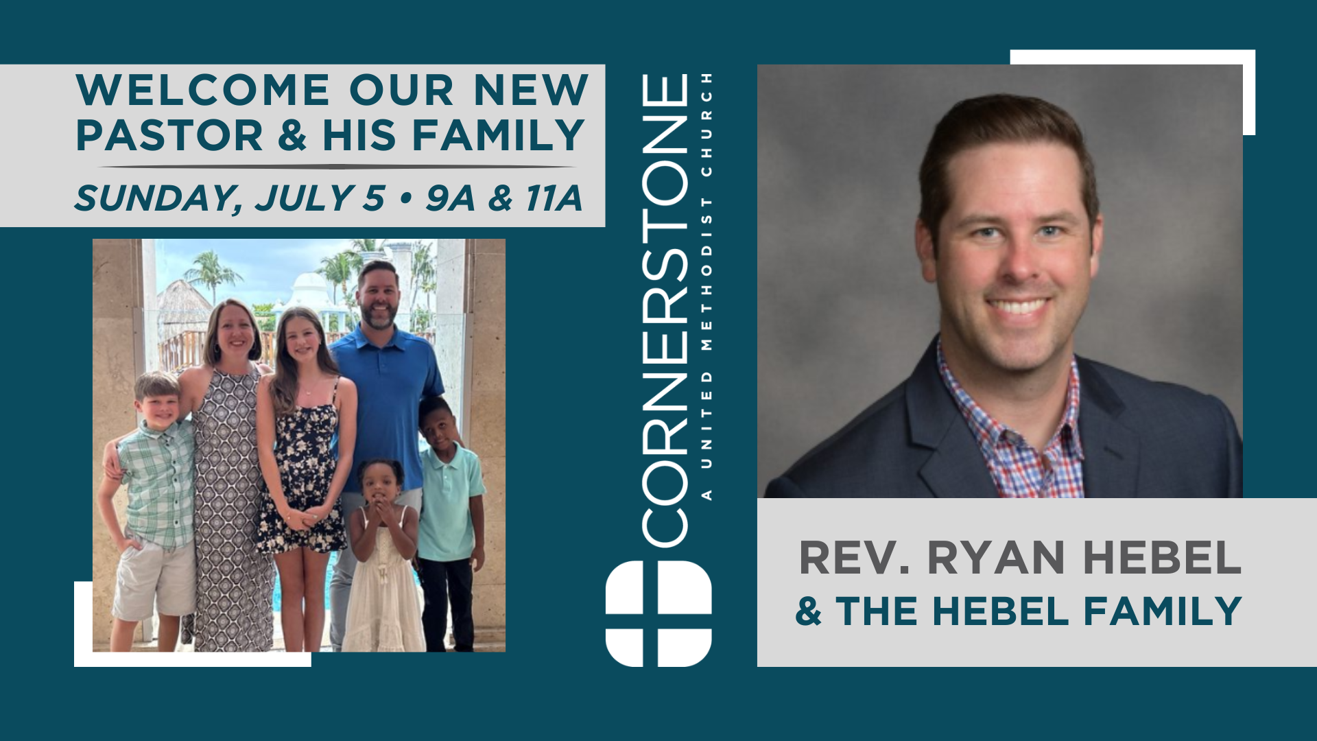 Welcome Our New Pastor