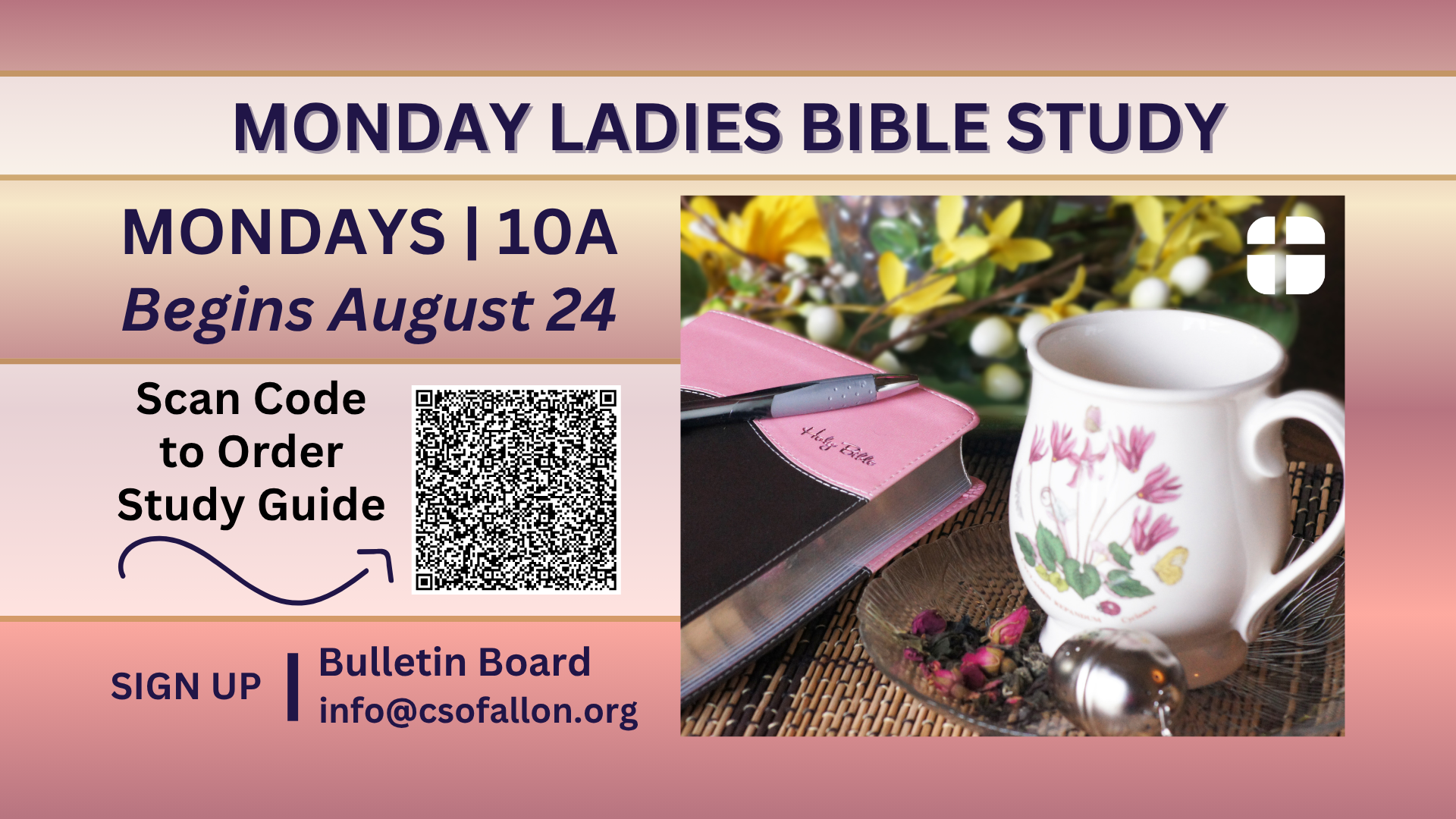 Monday Ladies Bible Study