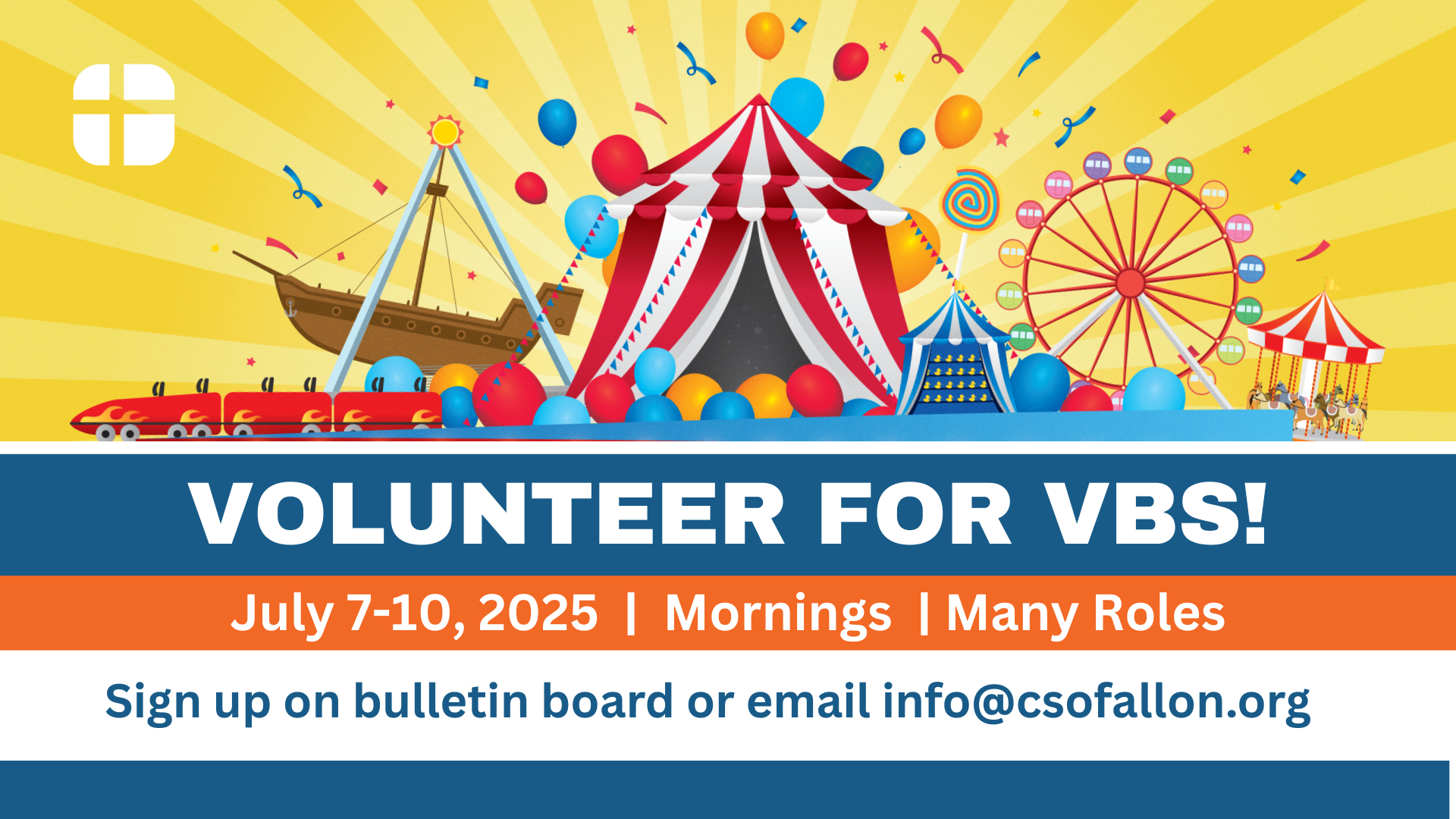 Volunteer to Help with VBS — Cornerstone UMC