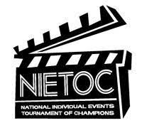 National Individual Events Tournament of Champions (NIETOC) — James Logan Forensics