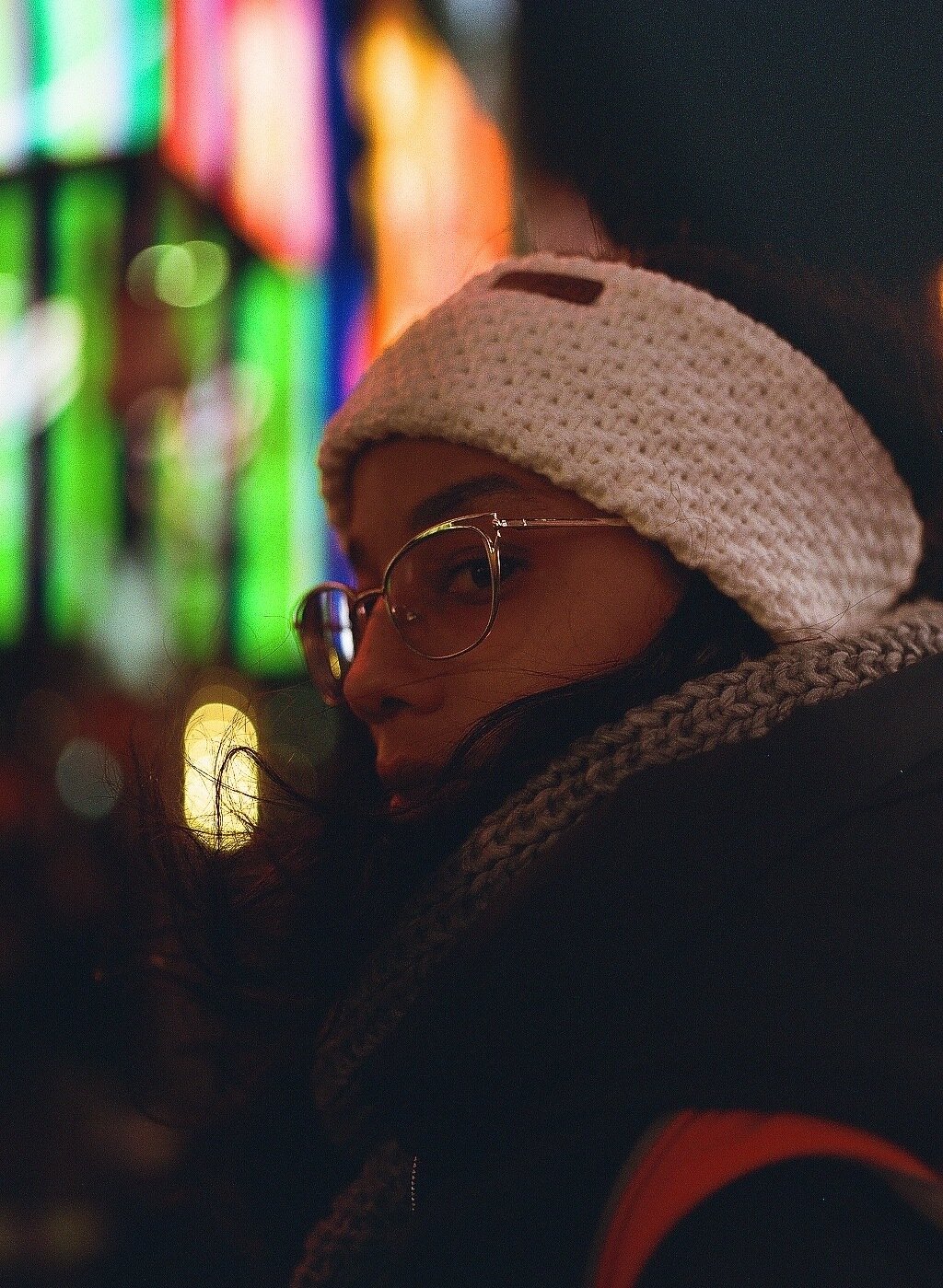 Gabrielle in Times Square