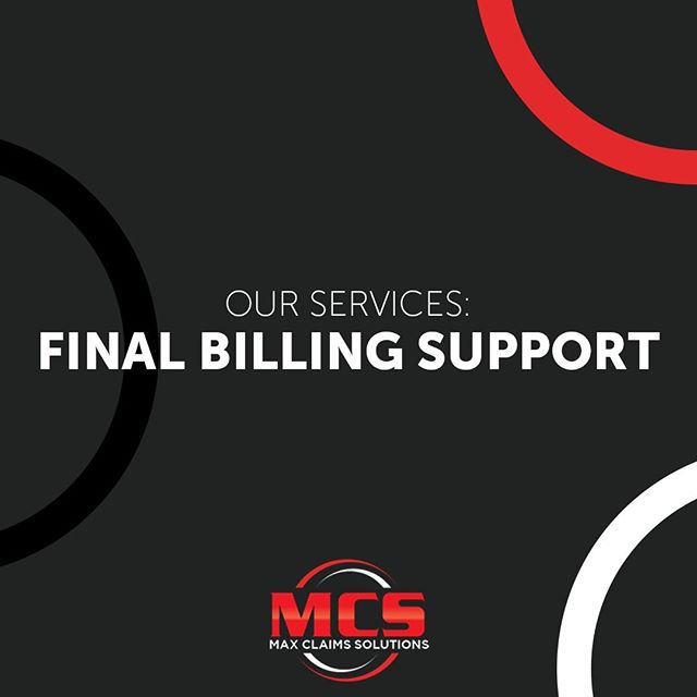 ✅ Max Claims Solutions provides expert administrative bandwidth to facilitate faster collections and the release of recoverable depreciation more efficiently. Send MCS your certificate of completion and final invoice we will handle the rest. For more