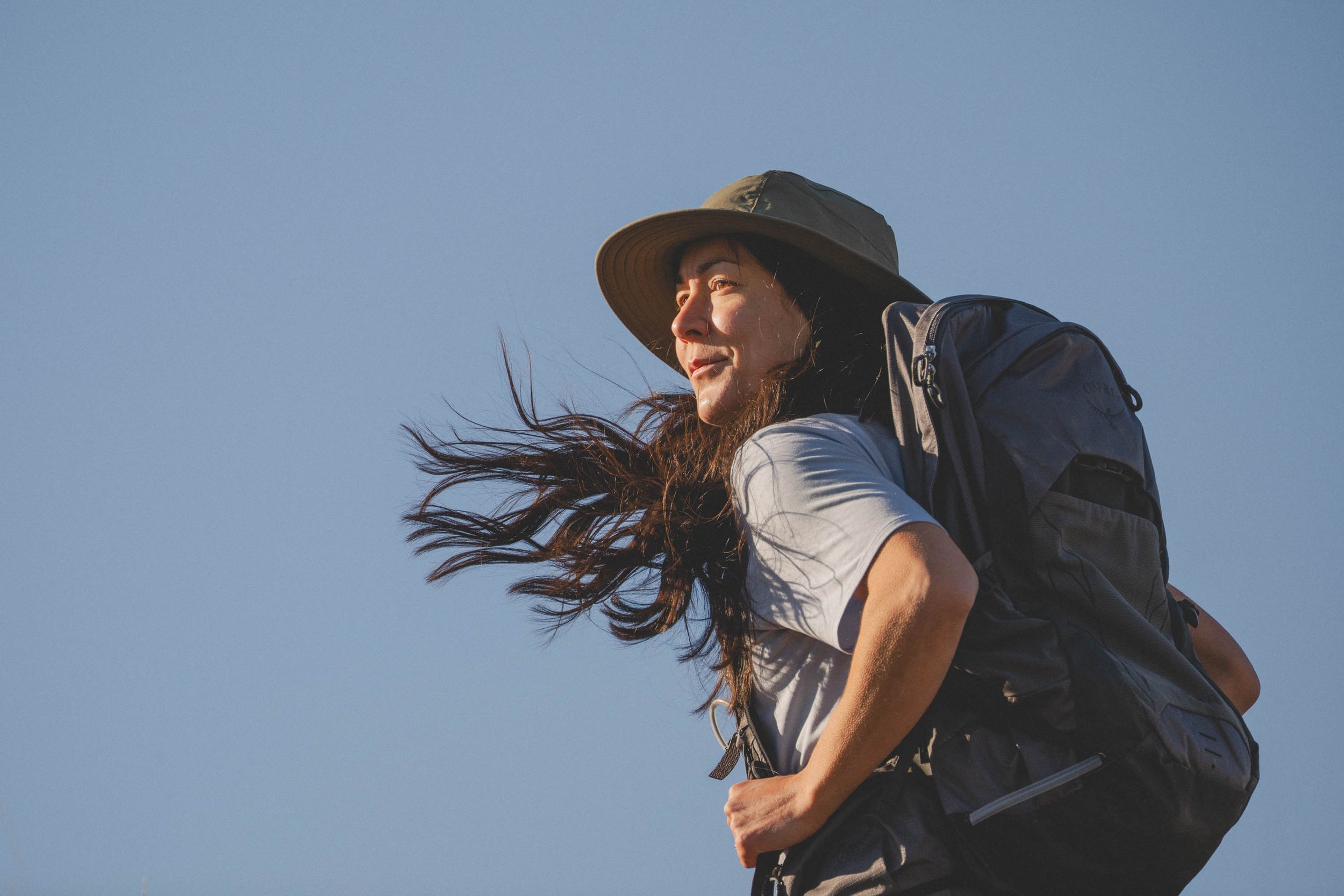 outdoor research hiking photoshoot