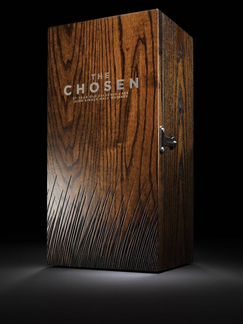 Hand Carved Ash Cabinet by John Galvin Design