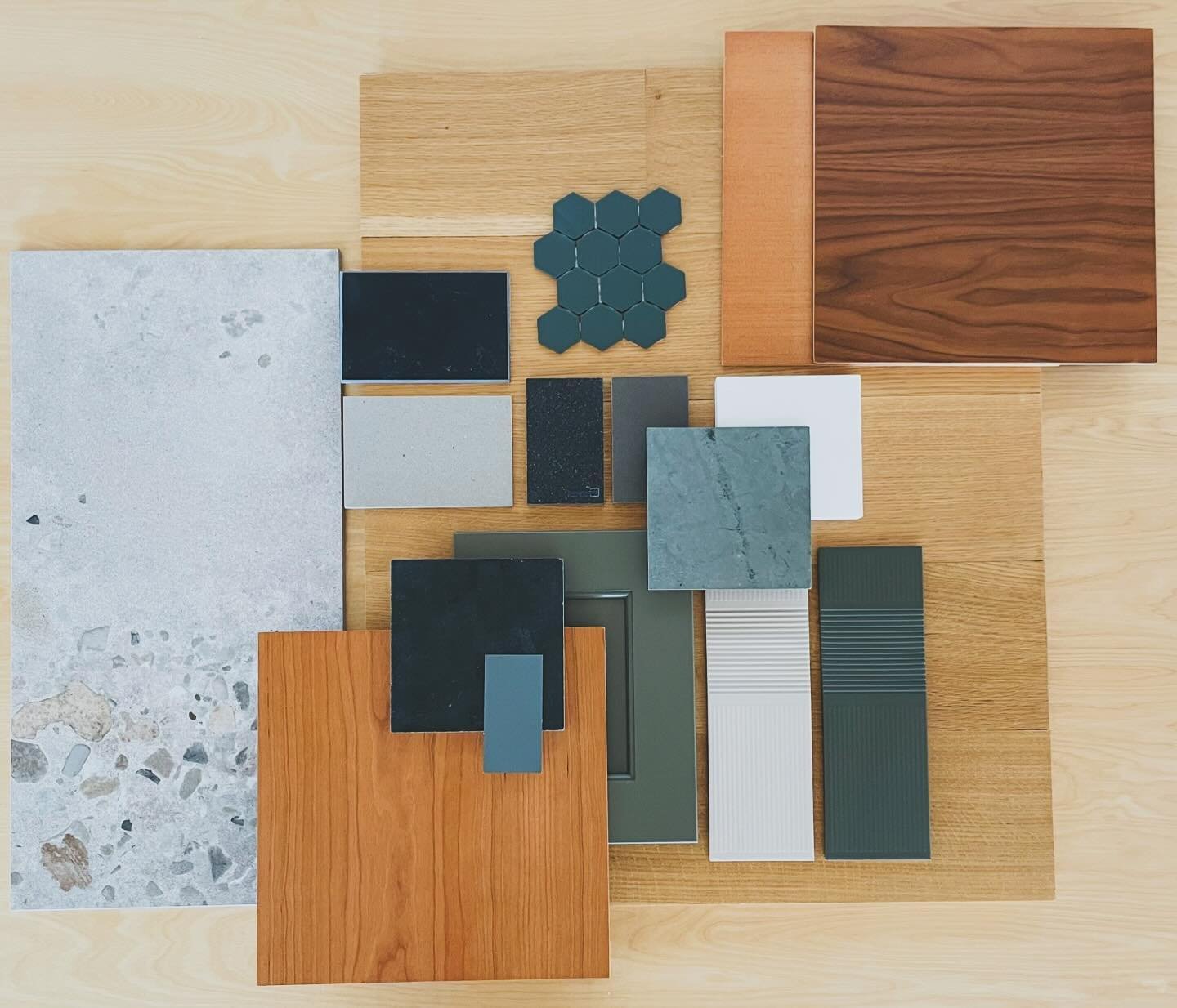 Materials and colors referencing those found in nature are the source of inspiration for this interior palette, and adjectives coming to mind include calm, casual, comfortable, and timeless. Looking forward to seeing construction starting soon on thi