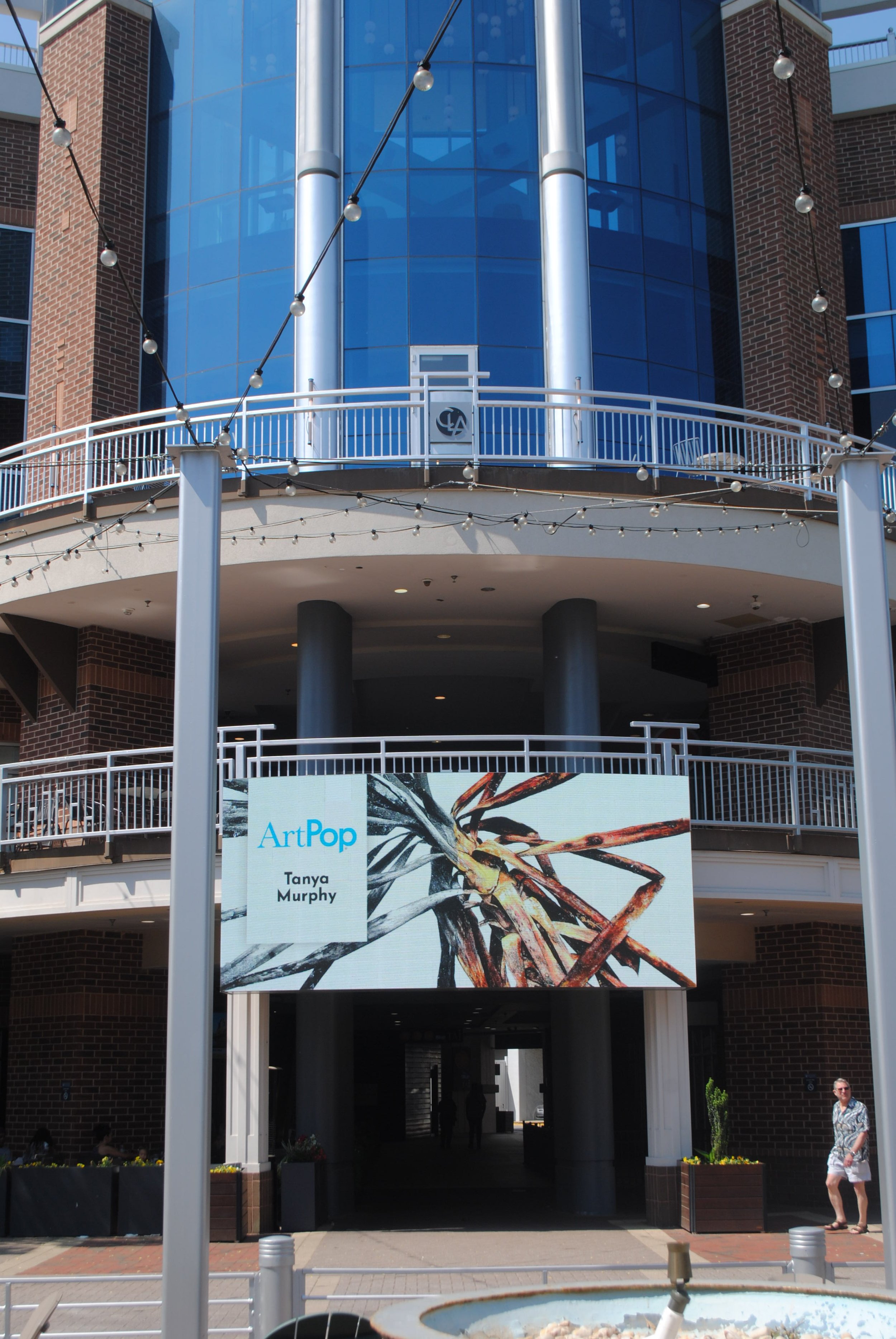 Awedience Media Billboard,  Ballantyne Village, Charlotte, NC
Photo Credit: Angela Lubinecky
