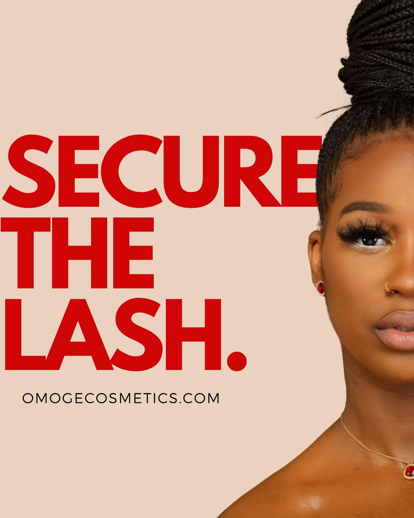 SECURE THE LASH 🔒

Y&rsquo;all asked for Omoge Lashes &amp; we listened. Preorder the exact styles and amounts you want before we do a limited restock. Limited as L I M I T E D. 

For one week, April 20th-27th you can preorder every lash you want. A