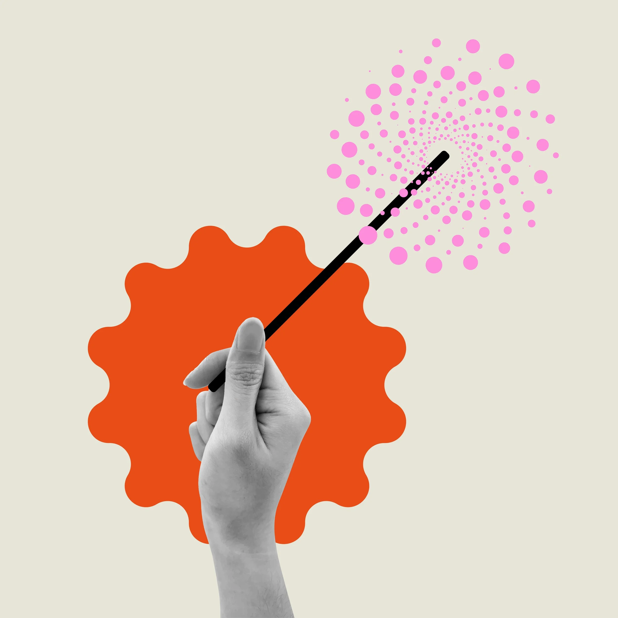 Marketing dashboard showing creative testing velocity with multiple ad variants, performance metrics, and iteration timeline