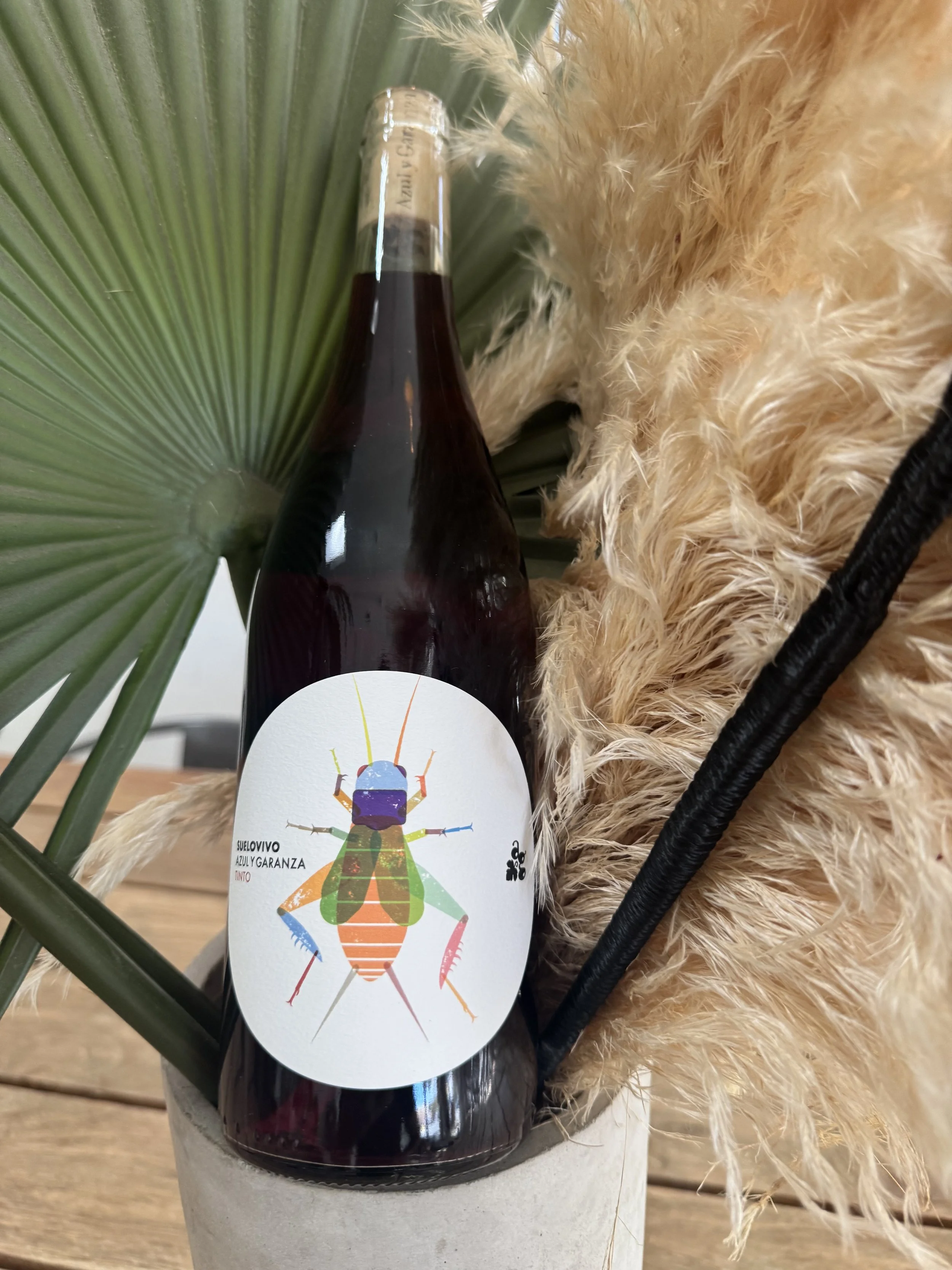 Azul y Garanza Suelo Vivo Tinto