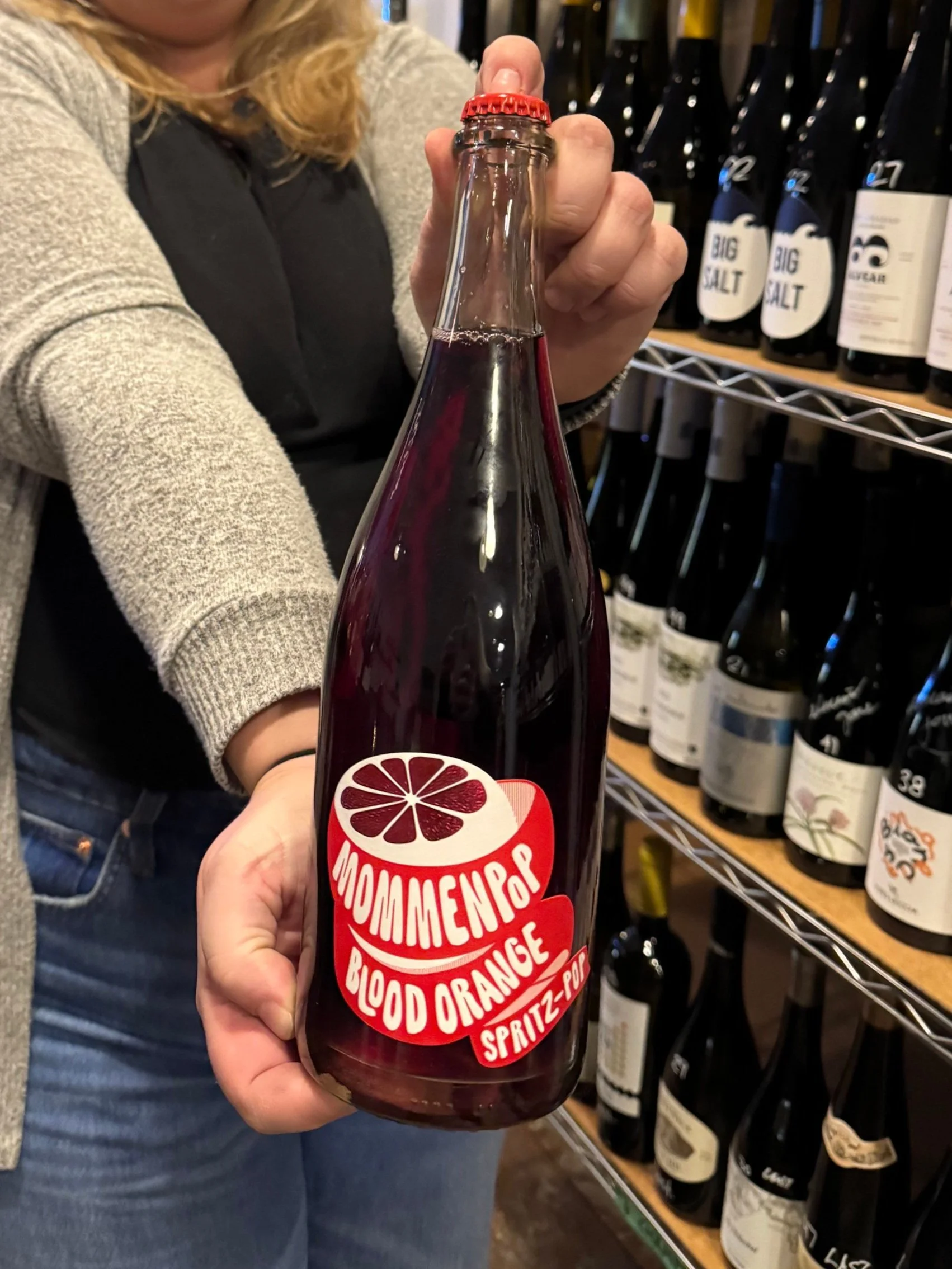 Mommenpop Blood Orange Spritz Pop