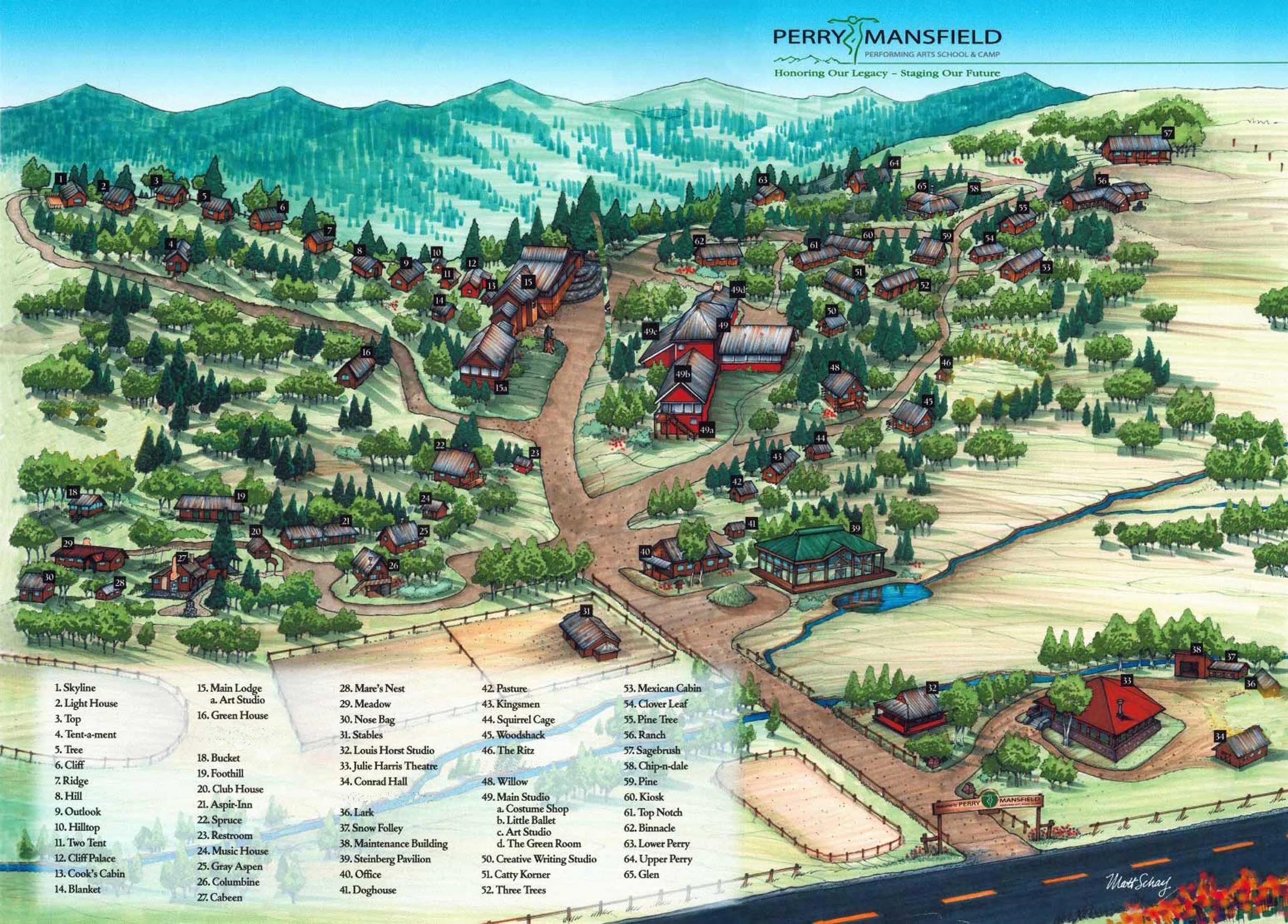 Weekly Tours — PERRY MANSFIELD