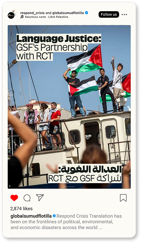 Language Justice: GSF’s Partnership with RCT