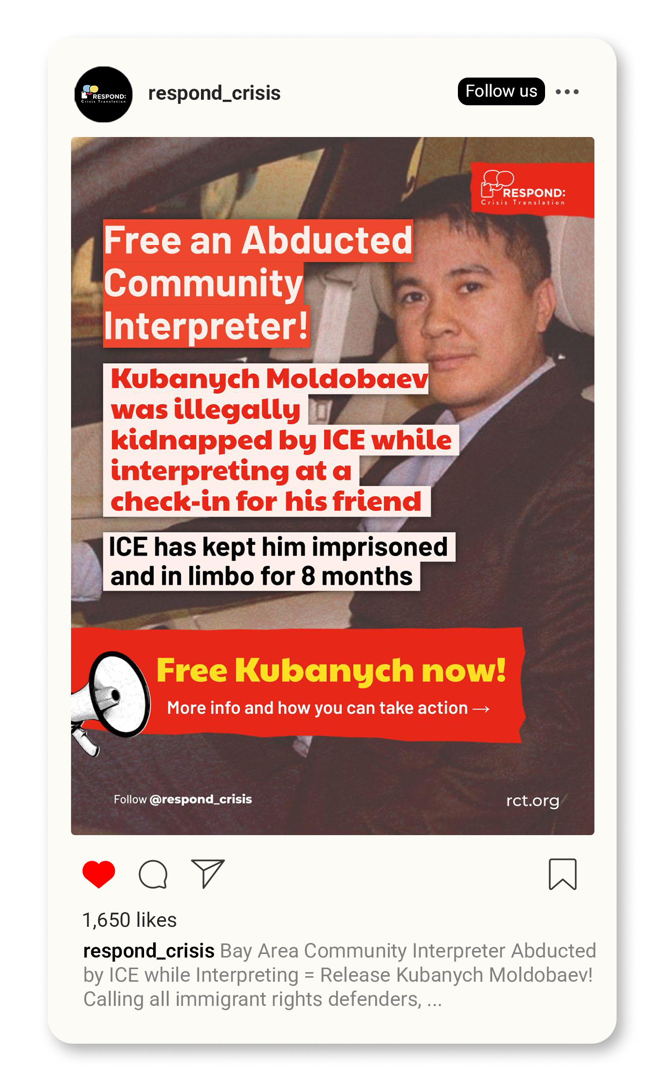 Free an Abducted Community Interpreter!