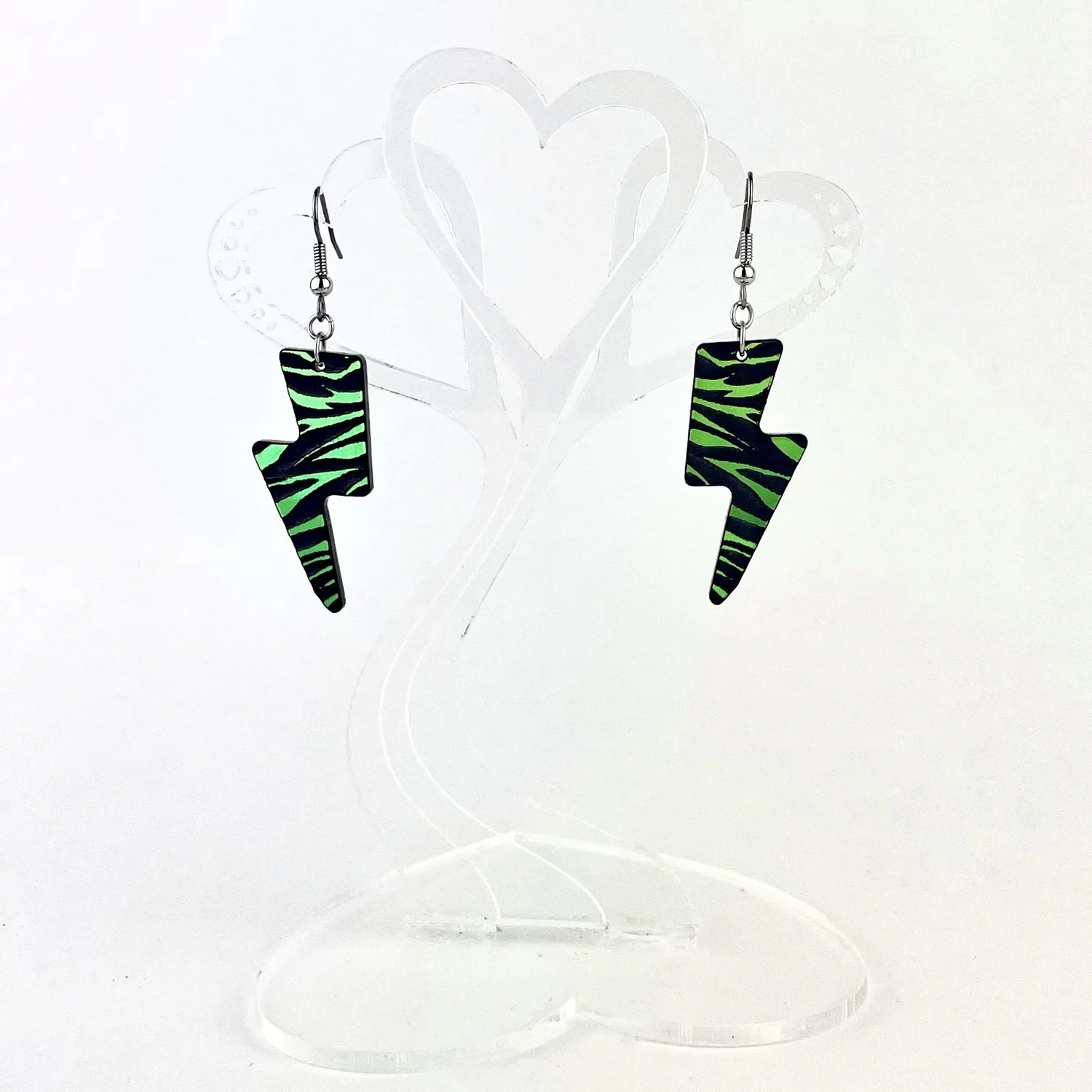 Zebra Print Lightning Bolts — Rebecca L Richards Designs