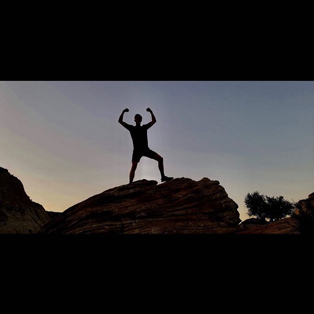 Sunset at Angel&rsquo;s Landing was the best decision. 📸: @alexkeiper