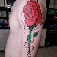 Red-rose Tattoo