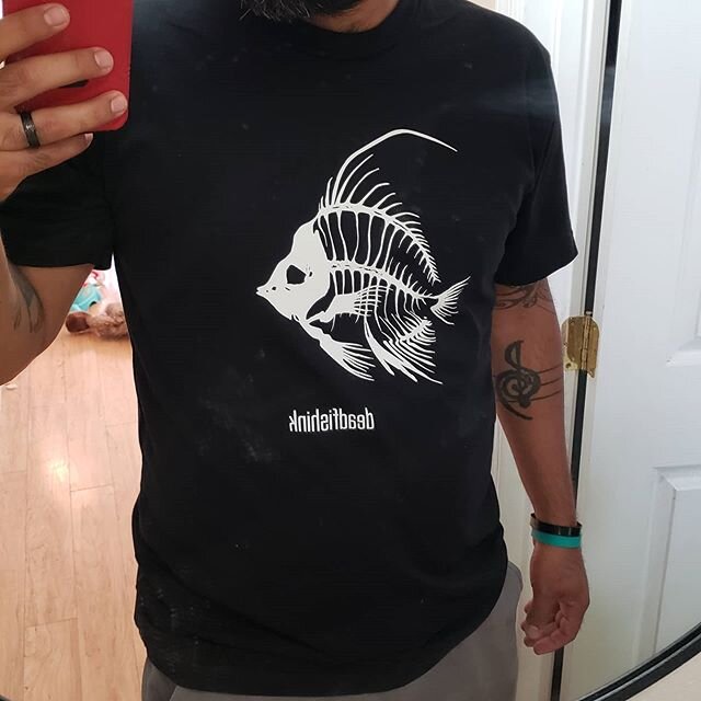 Limited quantity $20
DM for pick up/payment 
Only large for now
😎😎😎💀🐠 www.deadfishink.com 
DM me or email me&nbsp; at andy@deadfishink.com with your tattoo idea and let's make it happen 💀🐟💀🐟💀🐟💀🐟😎😎😎 Art of War Tattoo Collective 
7214 A