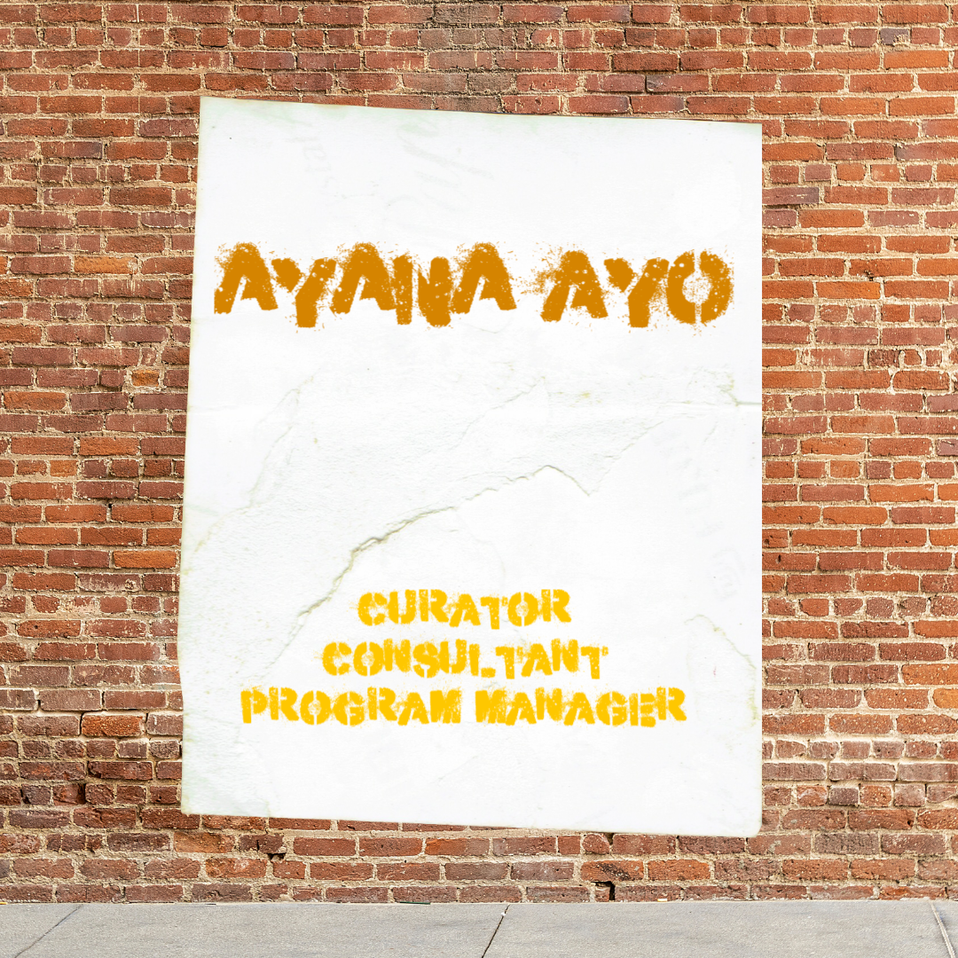 artist calls — newsletter — Ayana Ayo