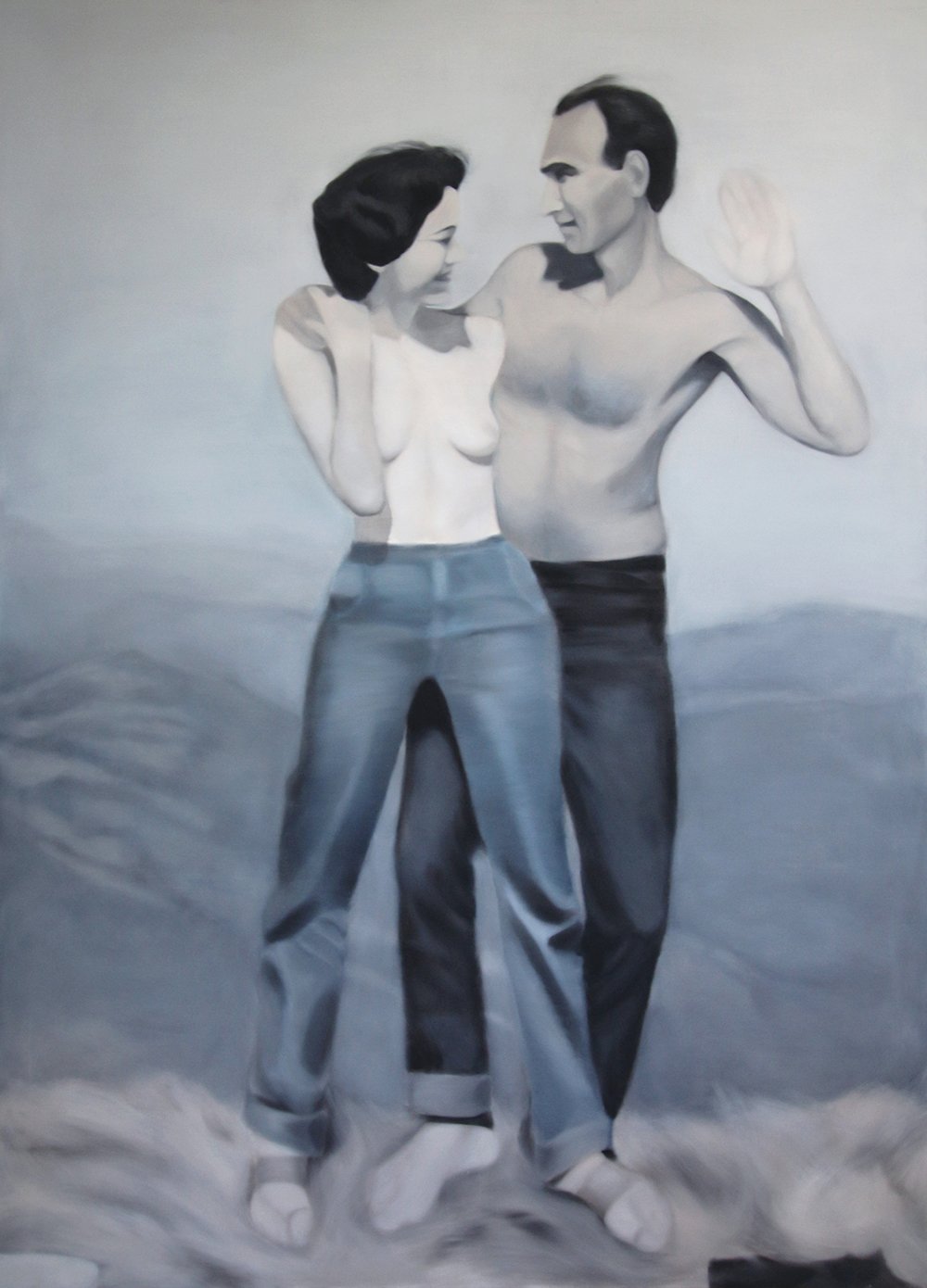 9_Mom&dad, 220cm x 160cm, oil on canvas, 2016.jpg