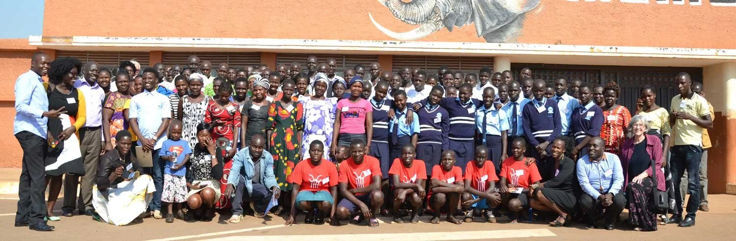 2020 Gulu Uganda Annual General Meeting with students, parents, staff and government officials