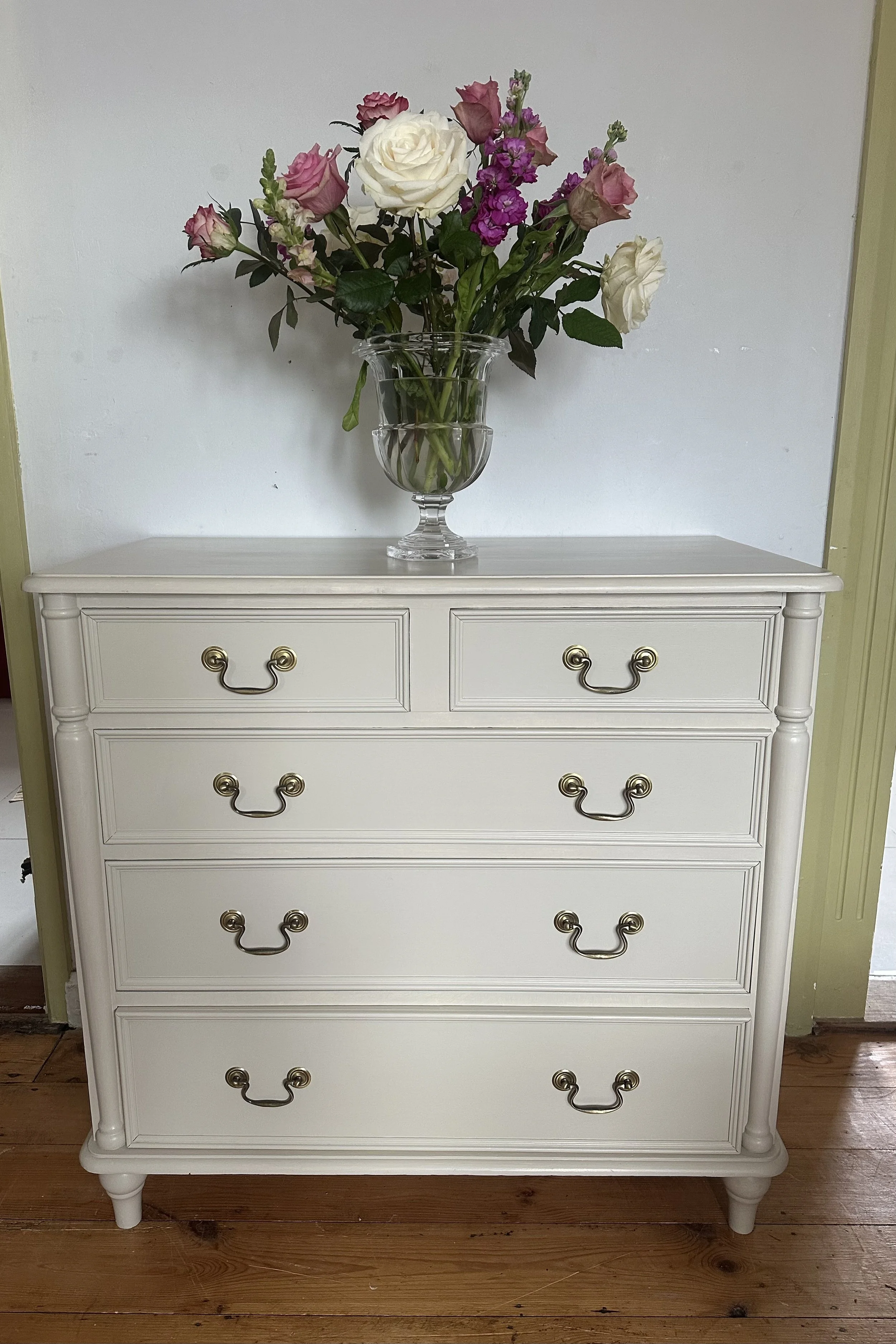 Elegant Laura Ashley Chest of Drawers