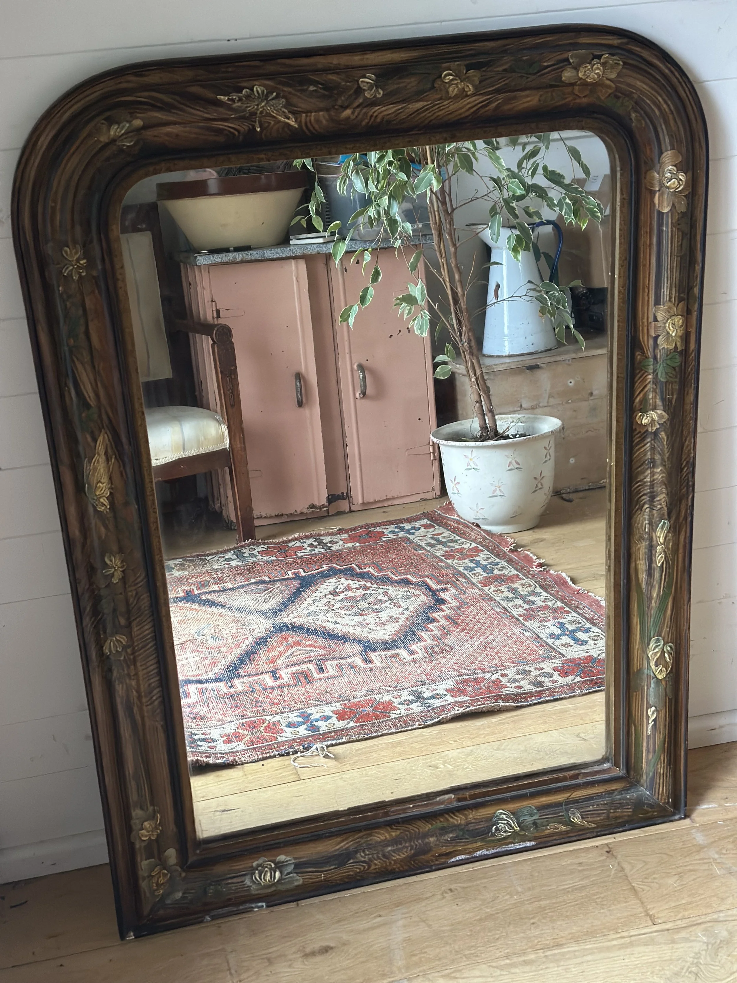 Beautiful large antique Mirror